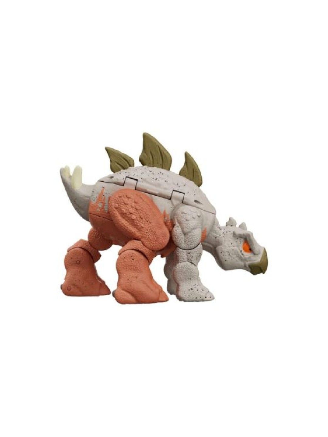 Jurassic World 11 Step Carnotaurus to Stegosaurus Double Danger 2 in 1 (No Color- Image 4)