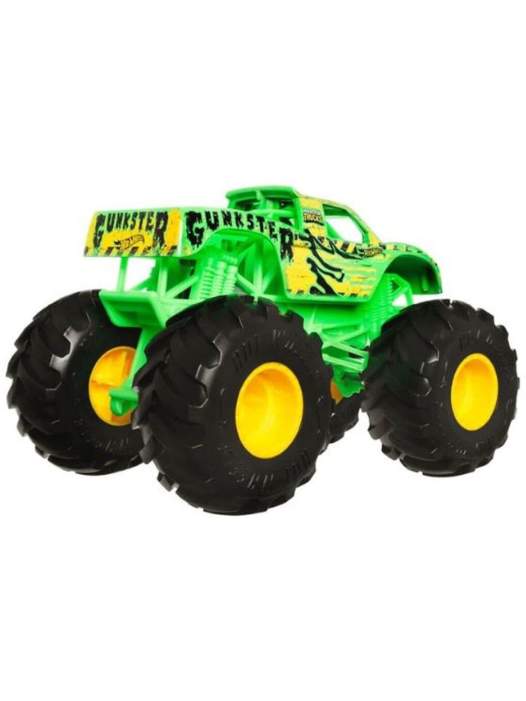 Hot Wheels Monster Trucks 1:24 Scale Vehicle Gunkster (No Color- Image 2)