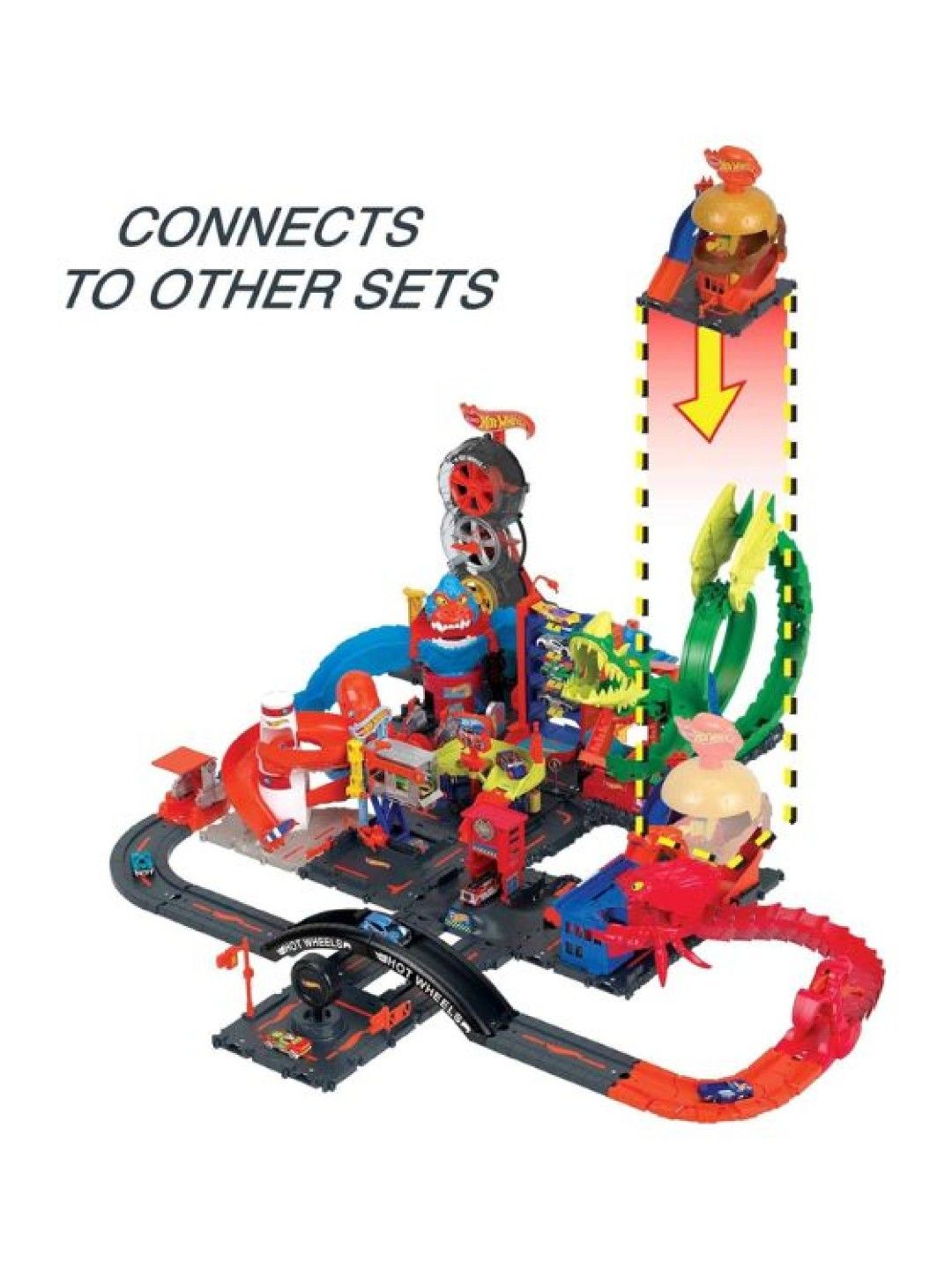 Hot Wheels City Burger Drive-Thru Playset (No Color- Image 4)