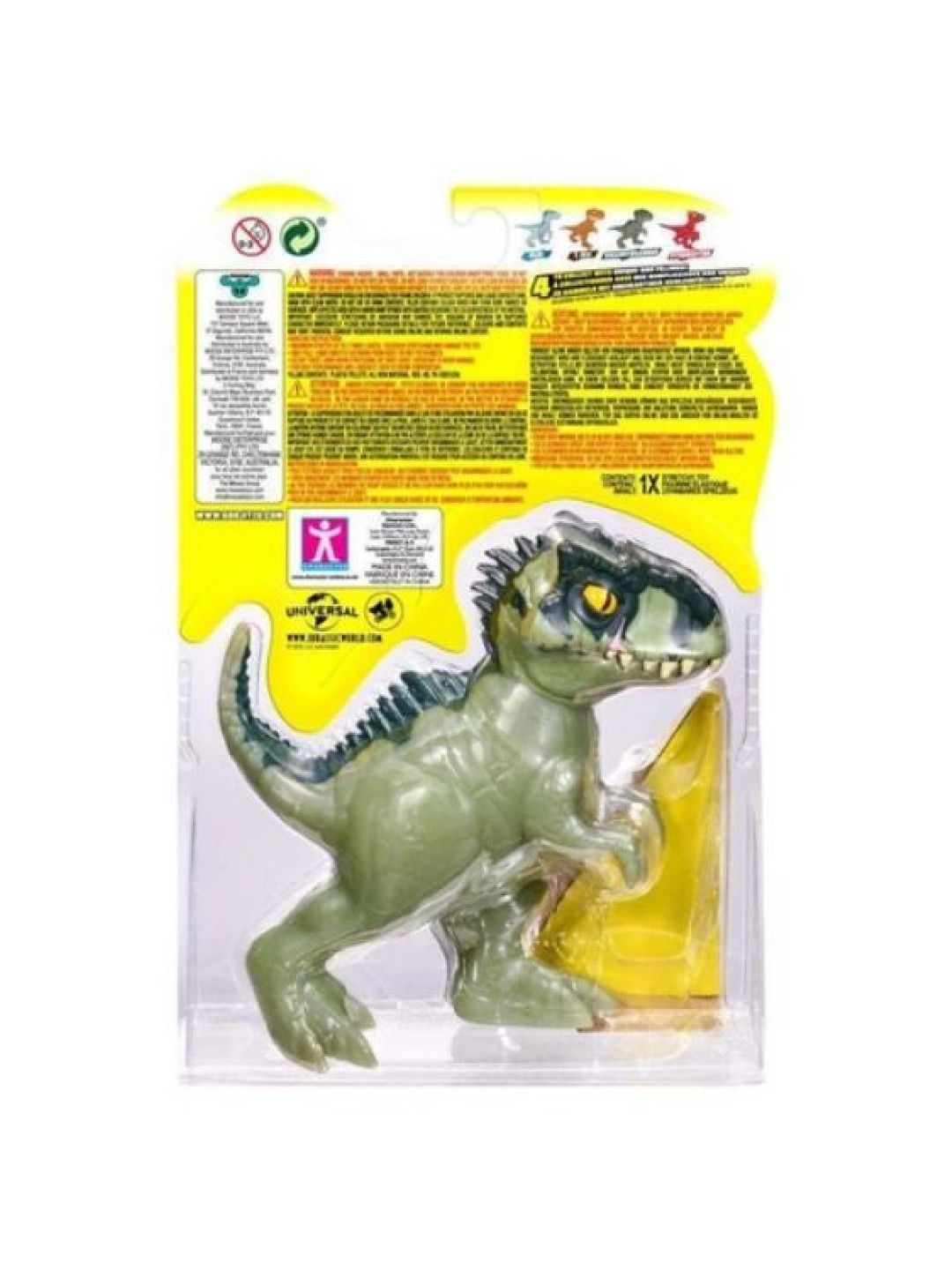 Heroes of Goo Jit Zu Jurassic World Series 2 Wave 1 Hero Pack - Giganotosaurus (No Color- Image 4)