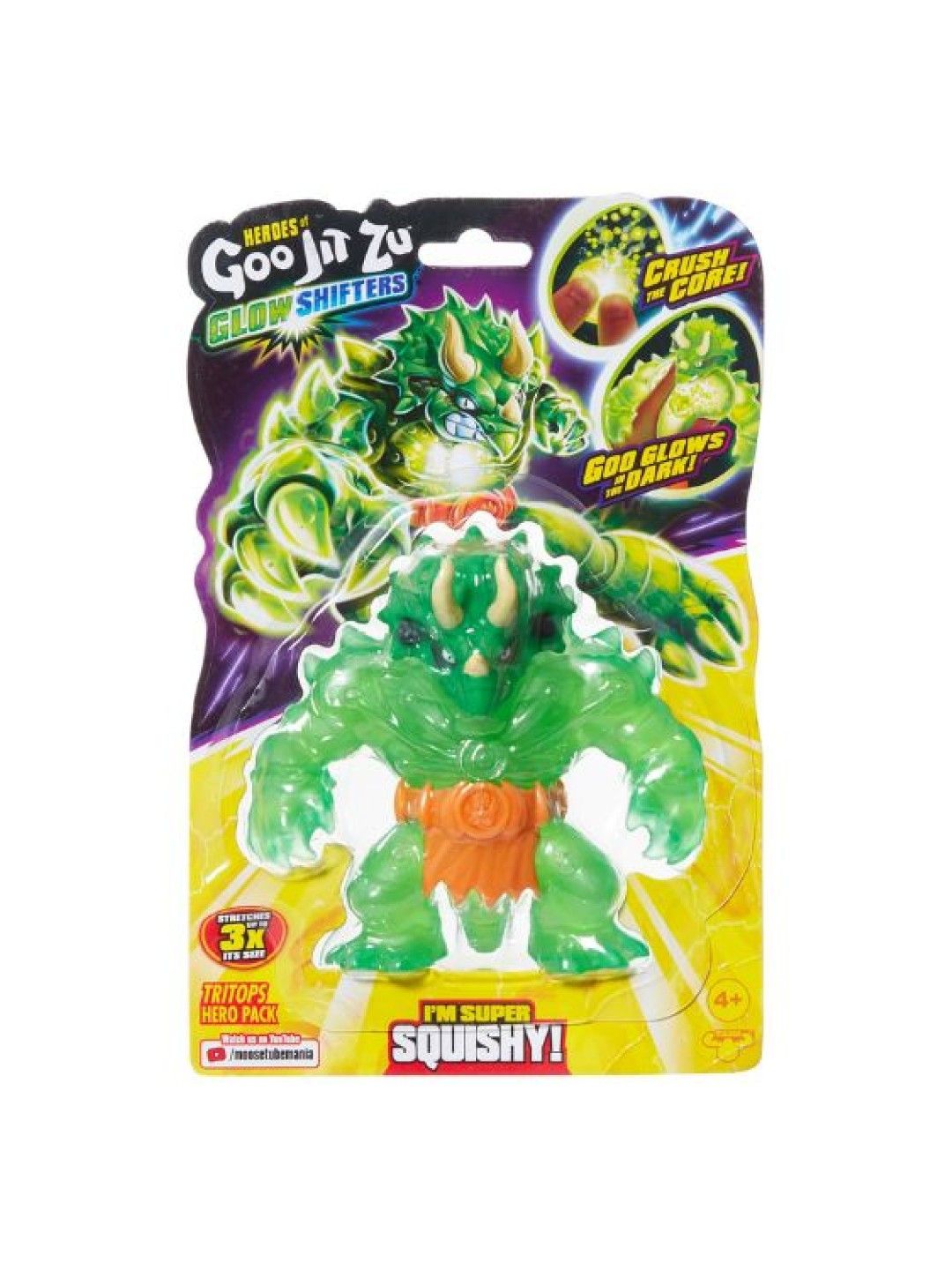 Heroes of Goo Jit Zu Glow Shifters Hero Pack - Tritops (No Color- Image 4)
