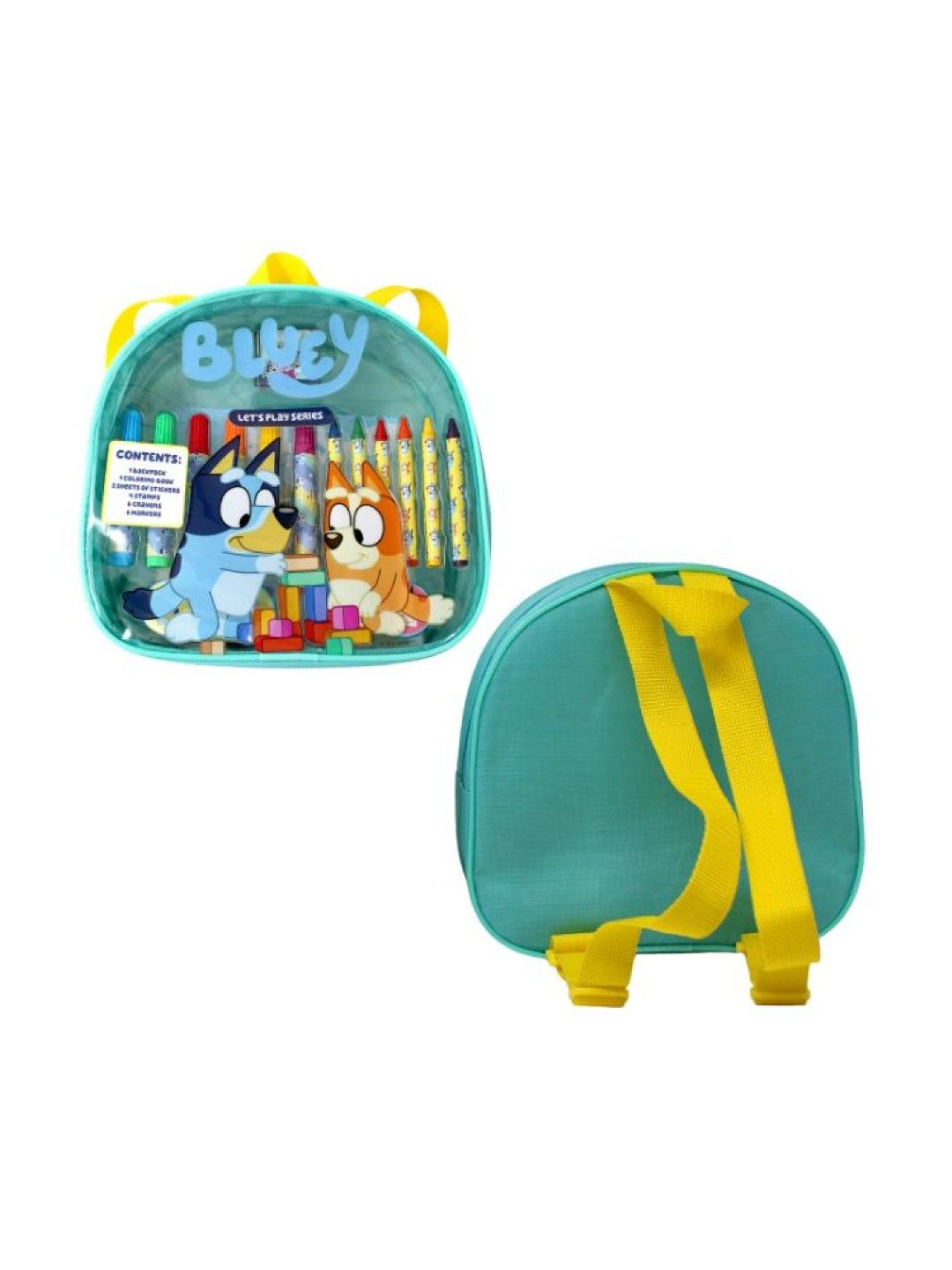 Bluey Artlings Bluey Activity Backpack Art Set - Let's Play Series (No Color- Image 4)