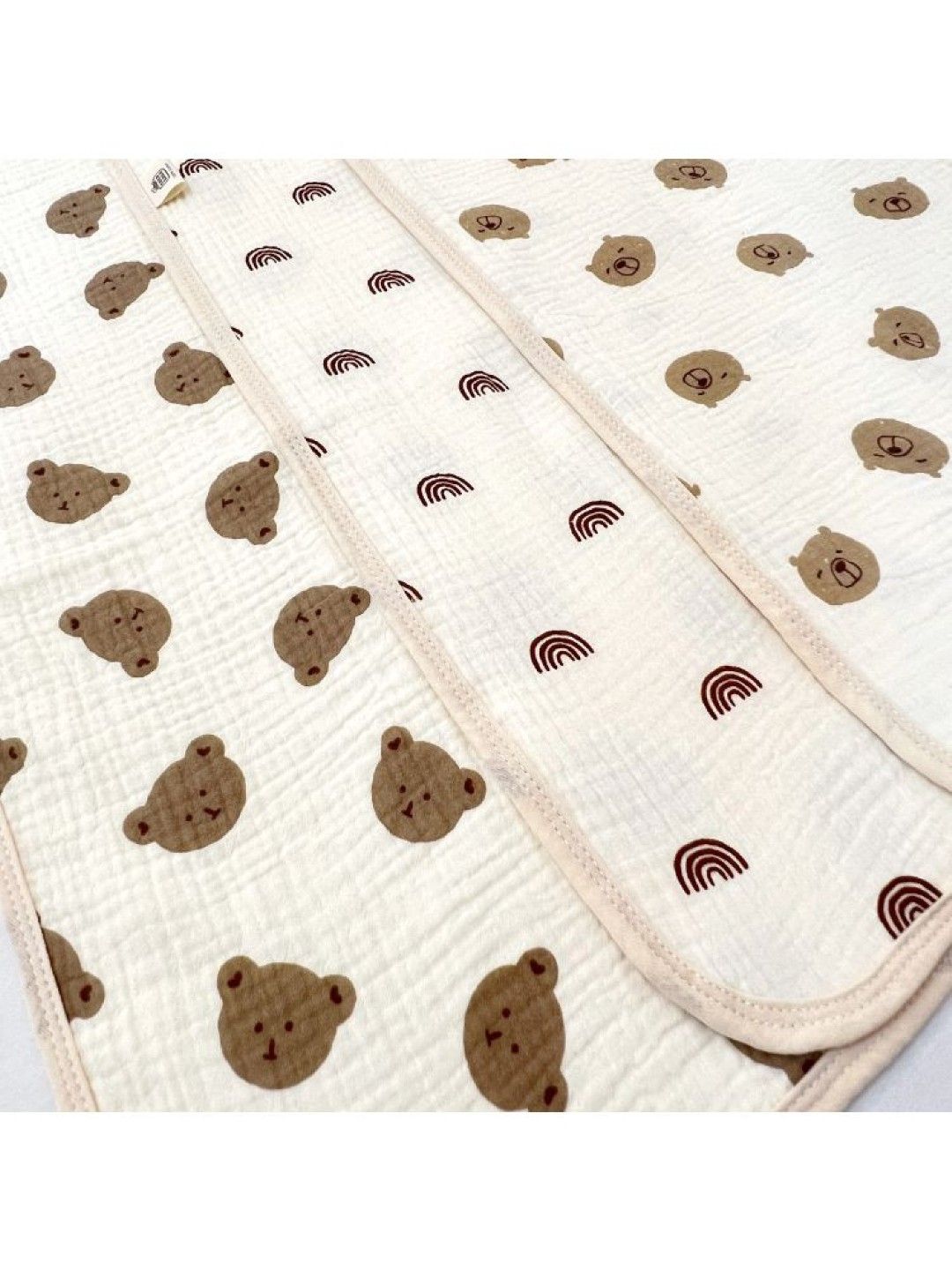 Coco Lala Muslin Burp Cloth 3 Pcs Set (No Color- Image 3)