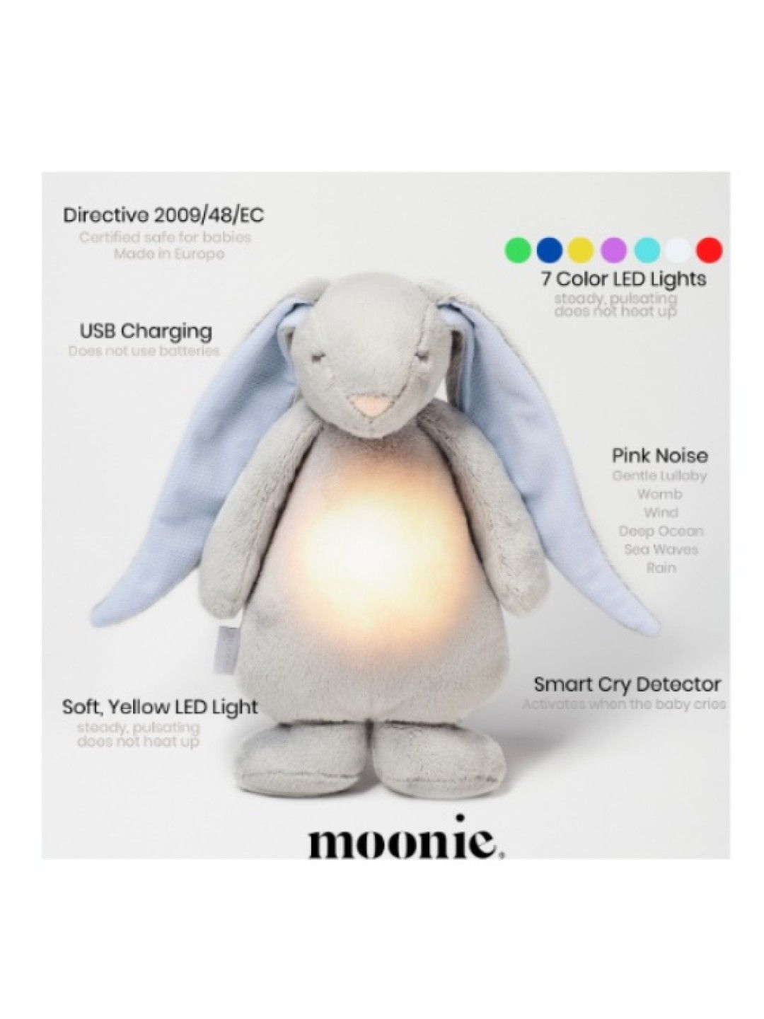 Moonie Organic Humming Bunny (Polar- Image 4)