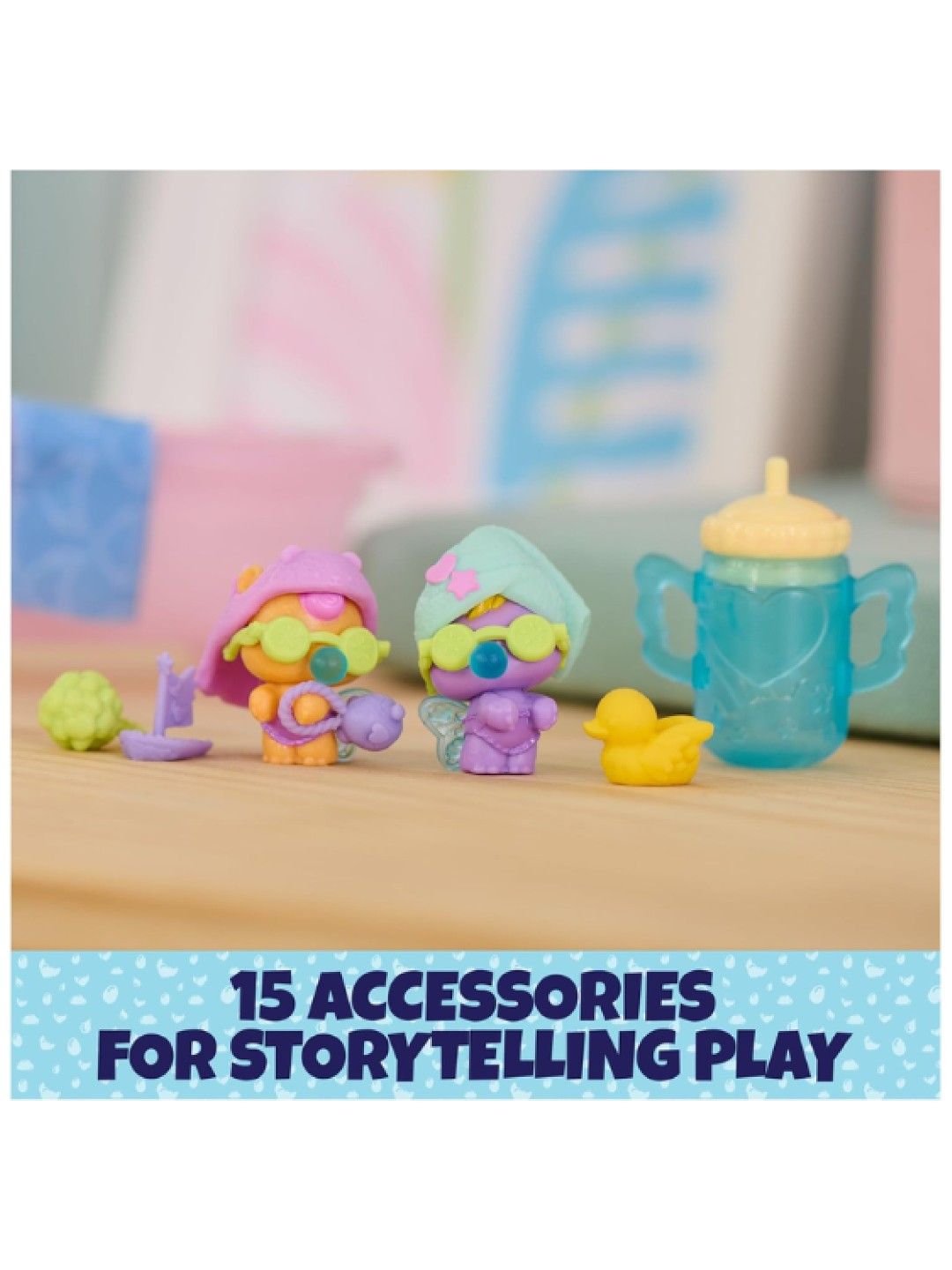 Hatchimals Alive, Make a Splash Playset with 15 Accessories (No Color- Image 4)