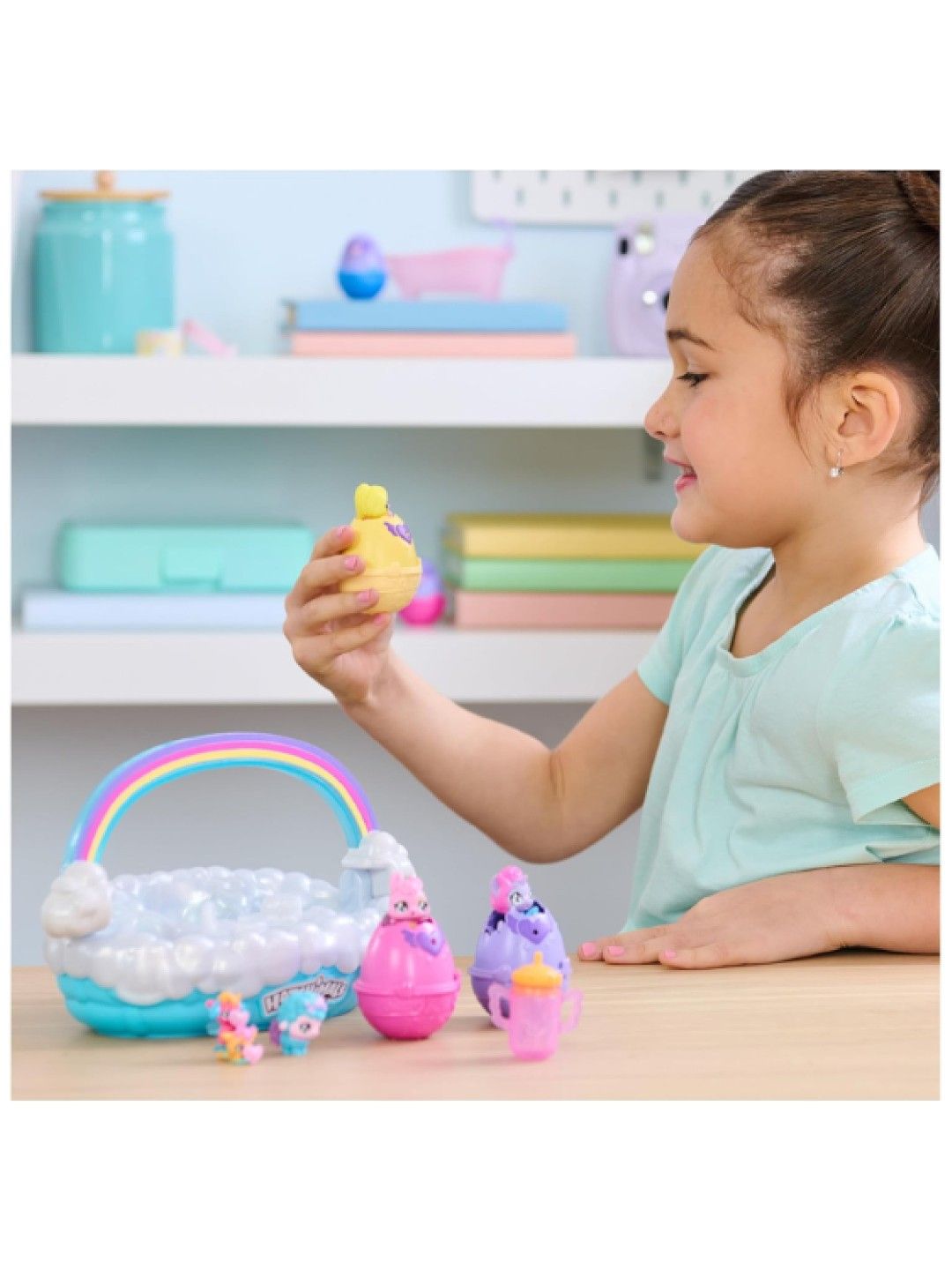 Hatchimals Alive, Spring Basket with 6 Mini Figures (No Color- Image 4)