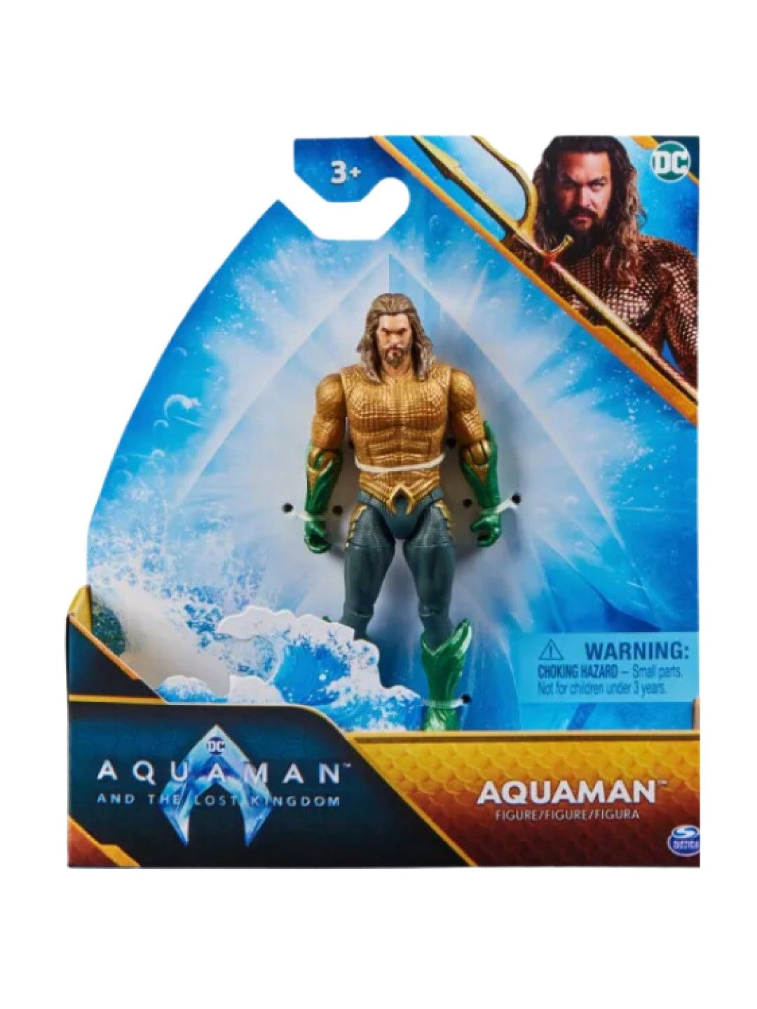 Aquaman Movie 4" Aquaman V1 Action Figure (No Color- Image 4)