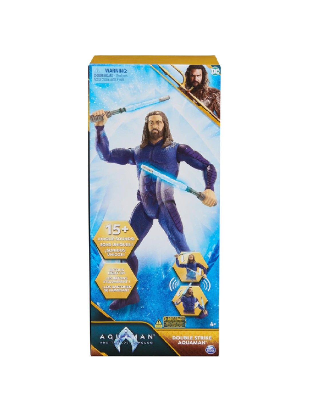 Aquaman Movie 12" Double Strike Aquaman Figure (No Color- Image 4)