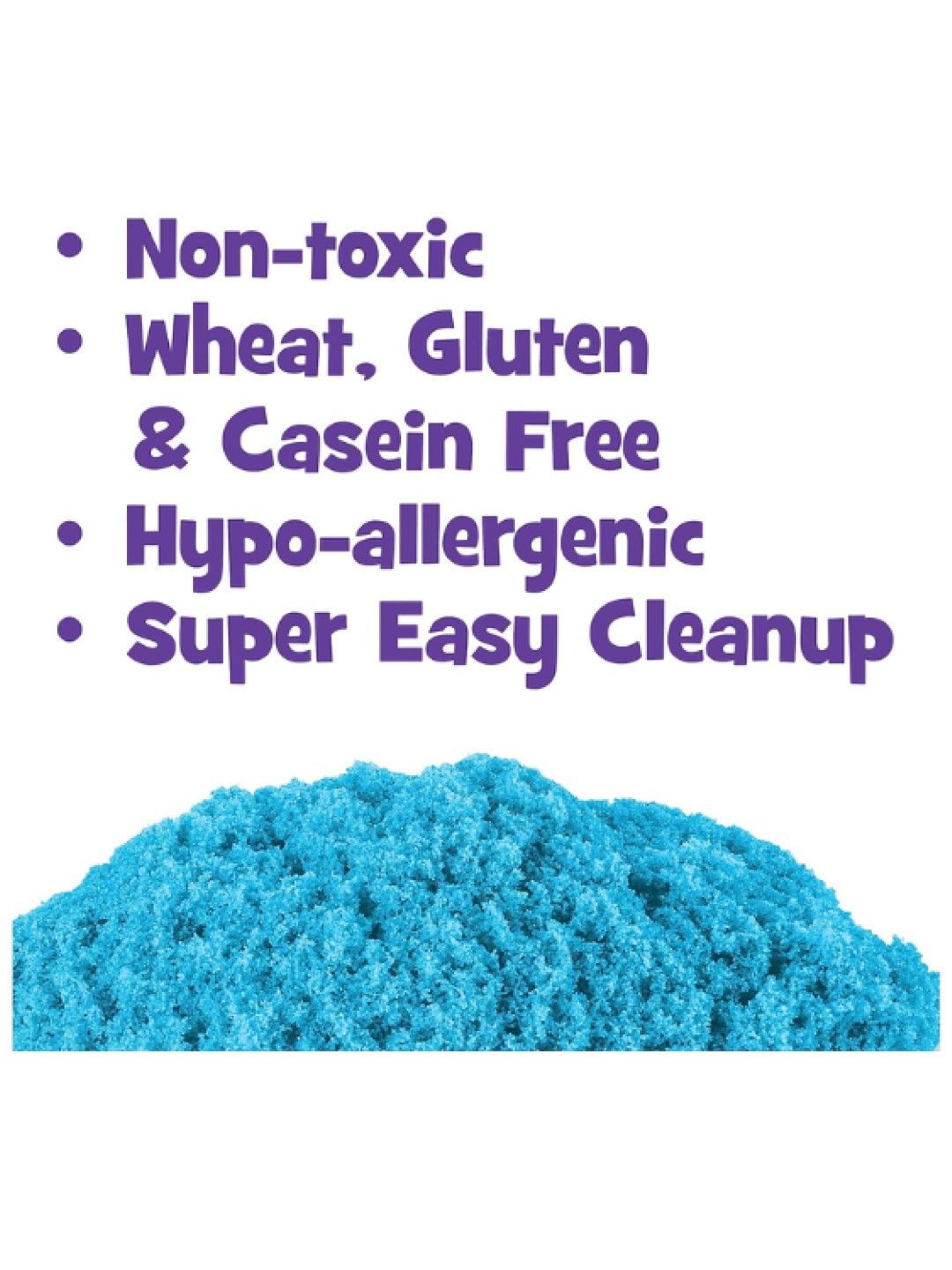 Kinetic Sand Play Sand - Blue (2lb) (No Color- Image 3)