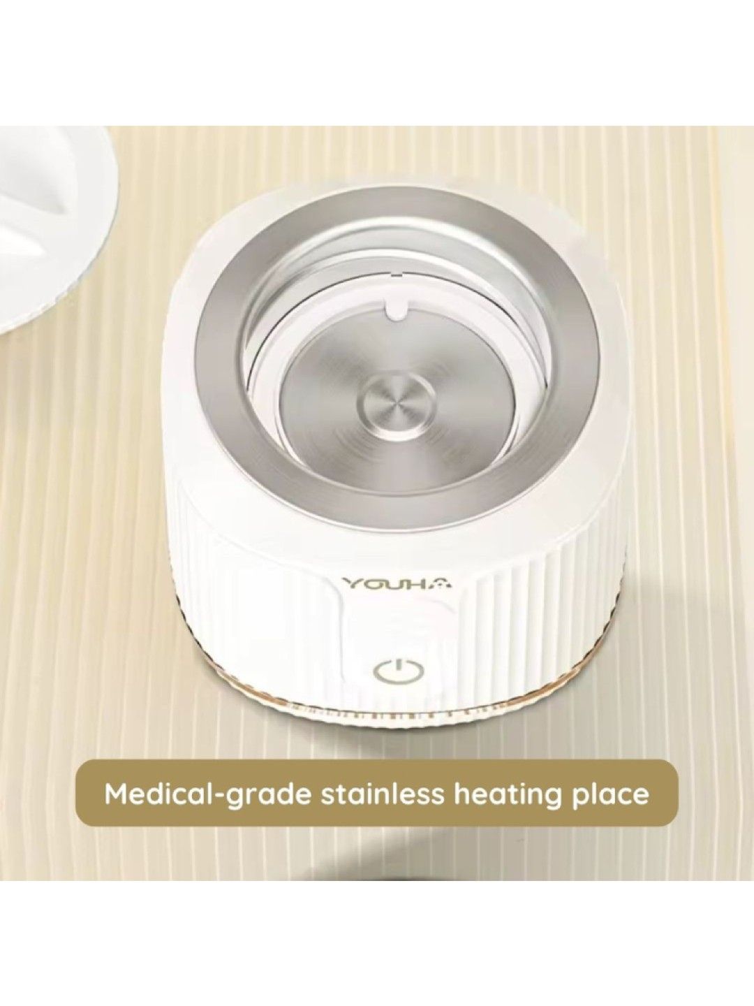 Youha Comfort Warm Portable Milk Warmer (Free 2x PPSU Bottles) (Gray- Image 2)
