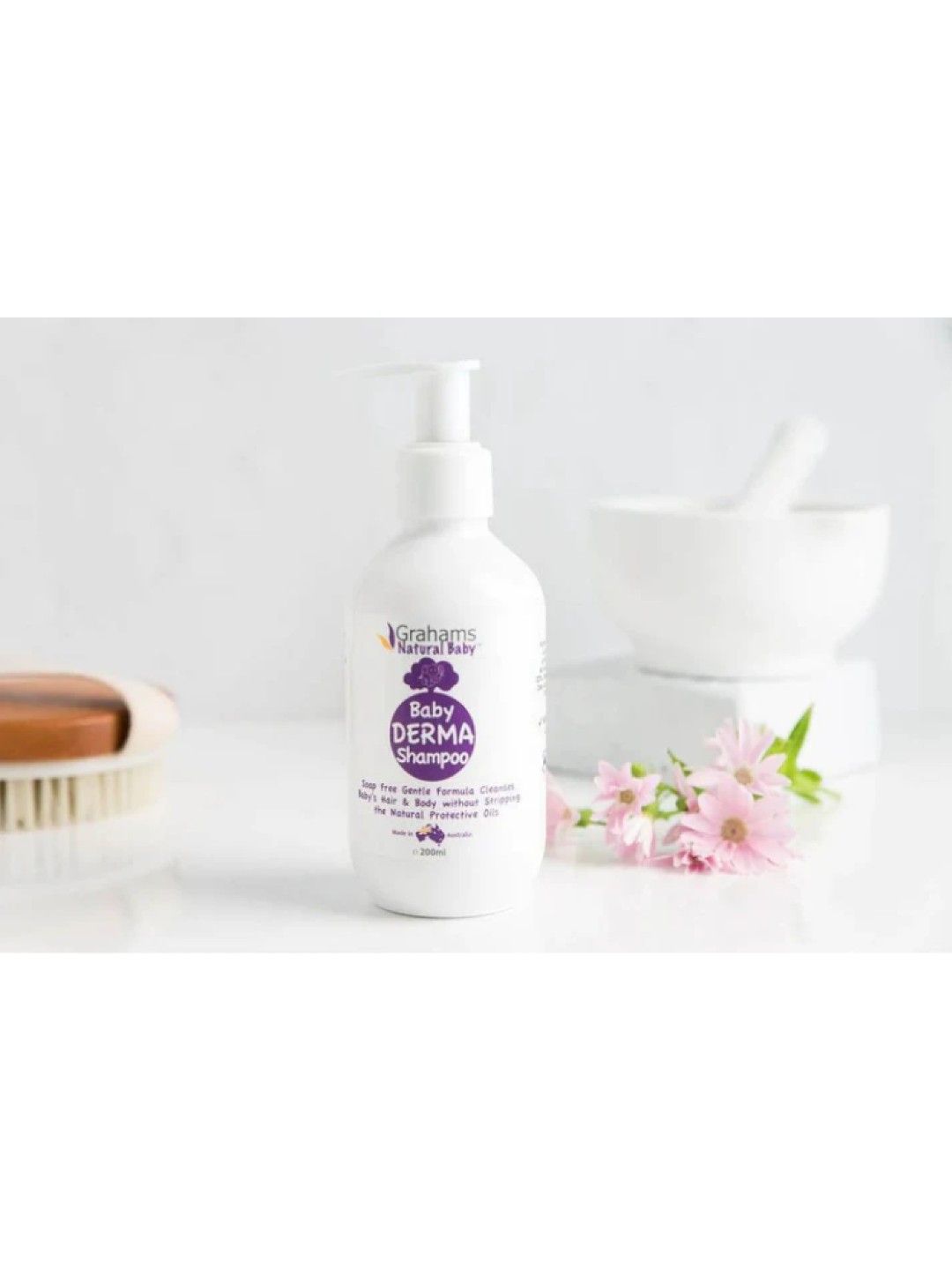Grahams Natural Baby Derma Shampoo (200ml) (No Color- Image 4)