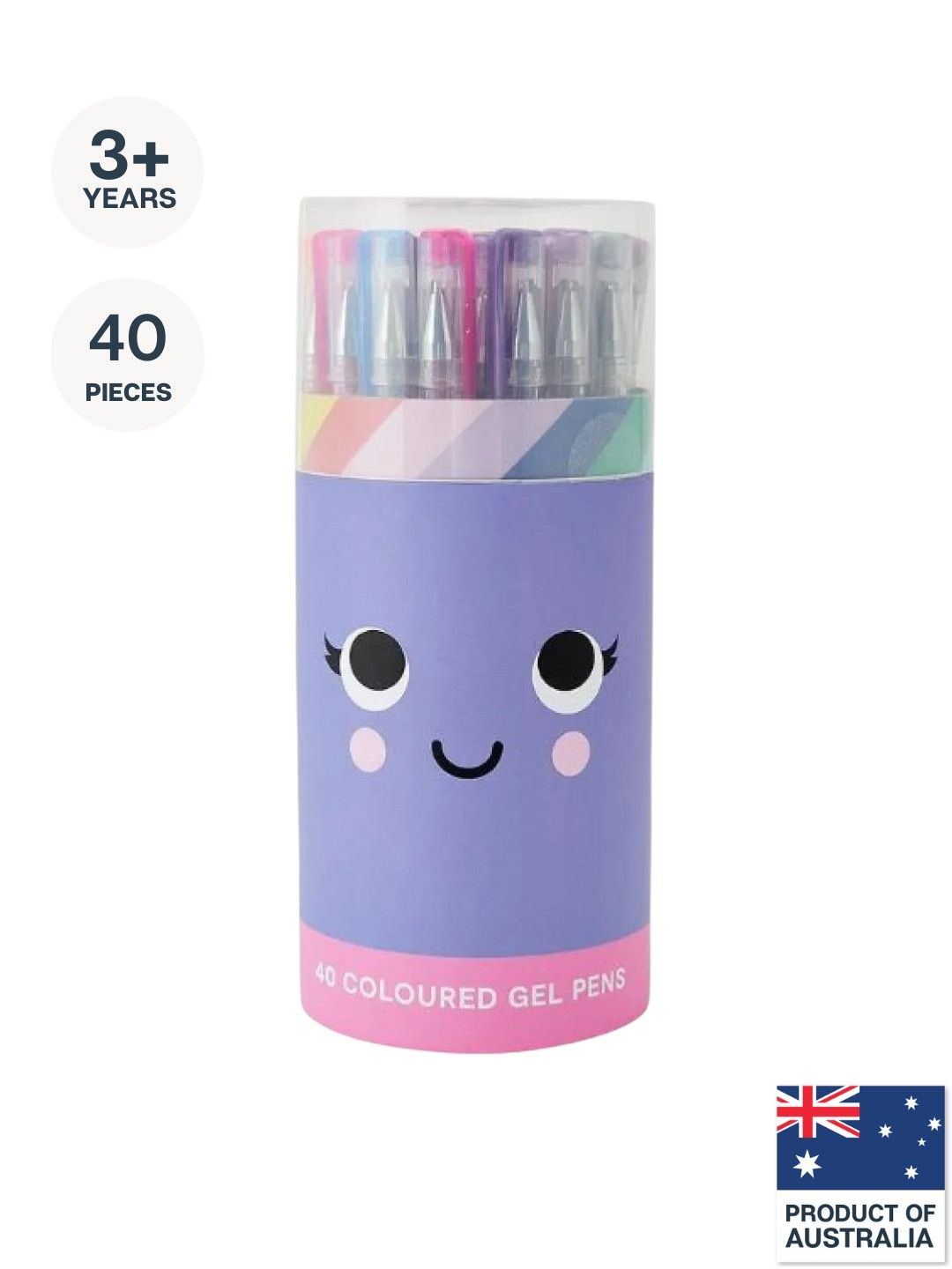 Anko 40 Pack Coloured Gel Pens