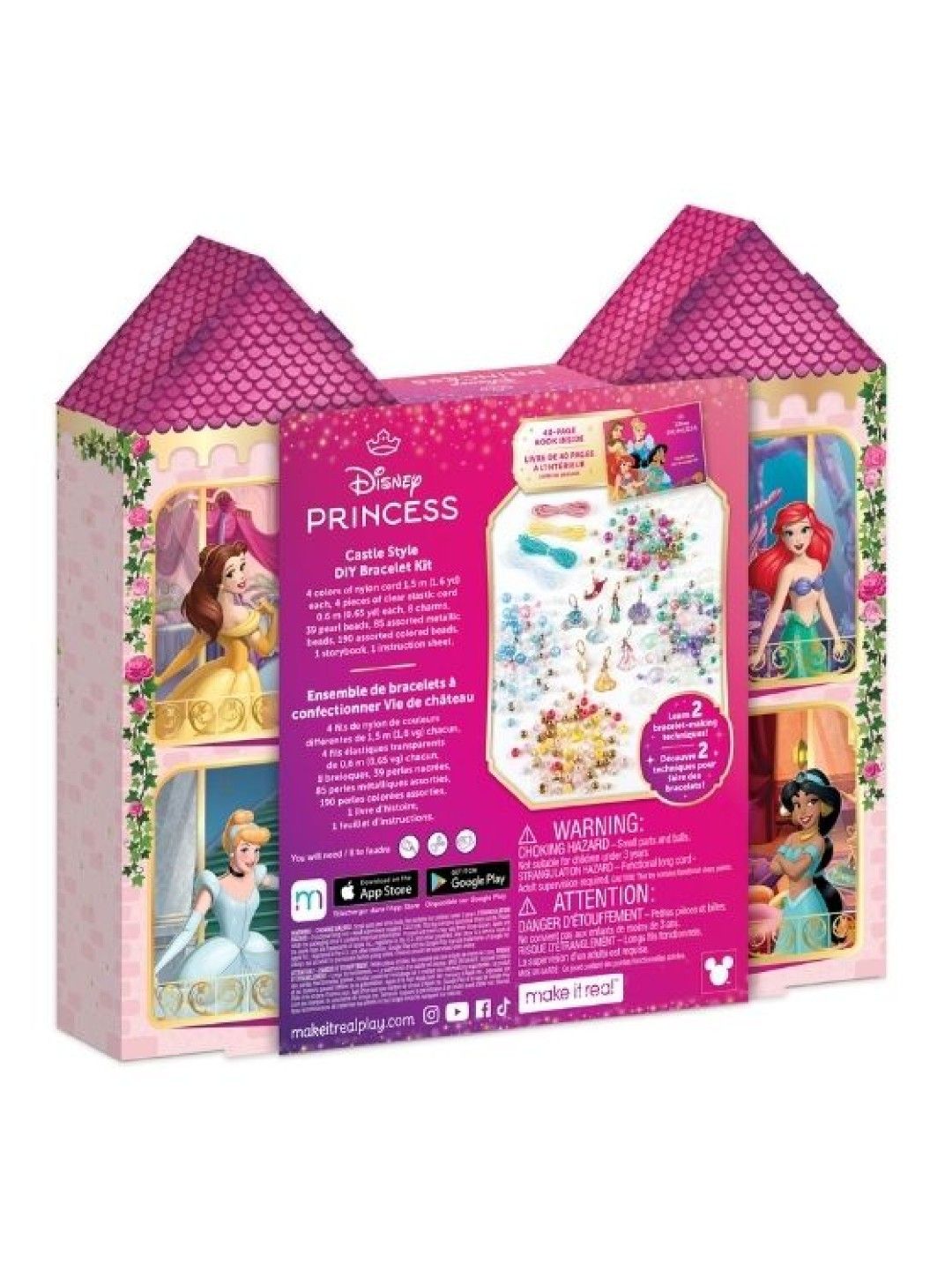 Make It Real Castle Style DIY Bracelet Kit (No Color- Image 4)