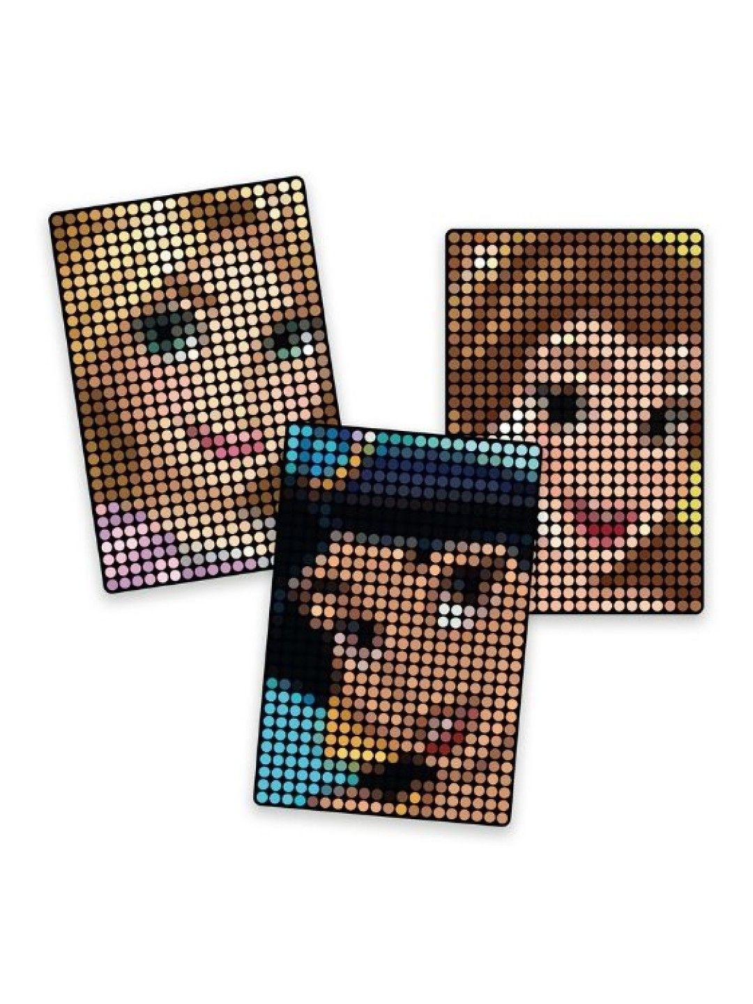 Make It Real Disney Jasmin Belle Rapunzel Dot Art (No Color- Image 2)