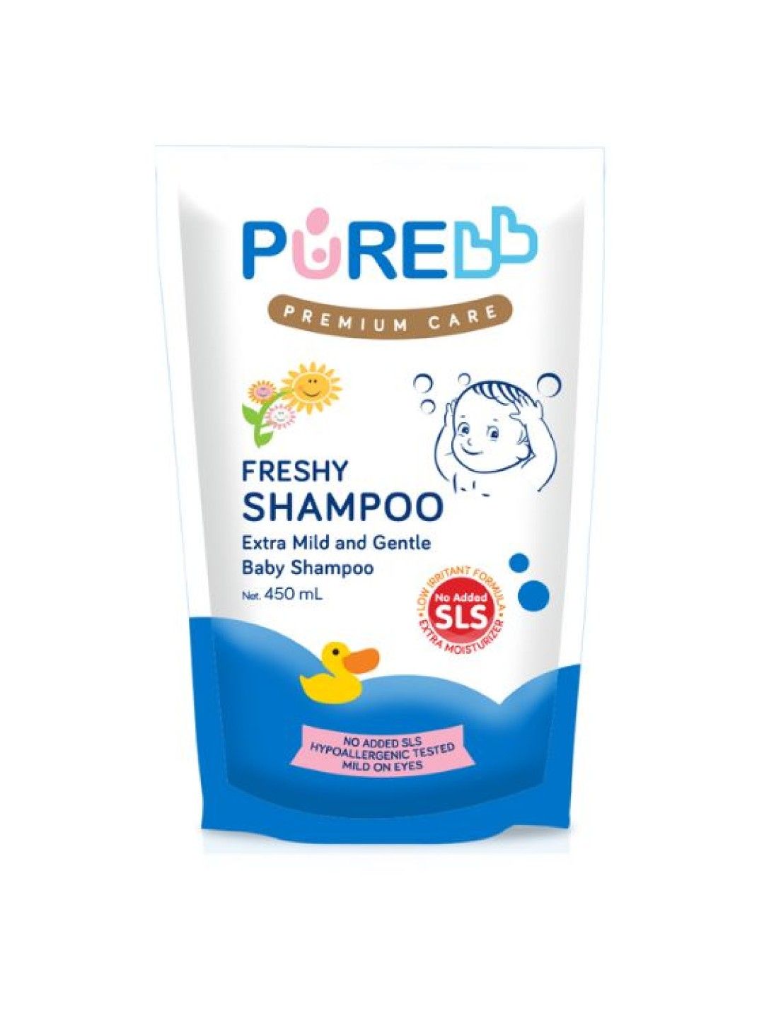 PureBB Freshy Shampoo Refill Pouch (450ml) (No Color- Image 1)