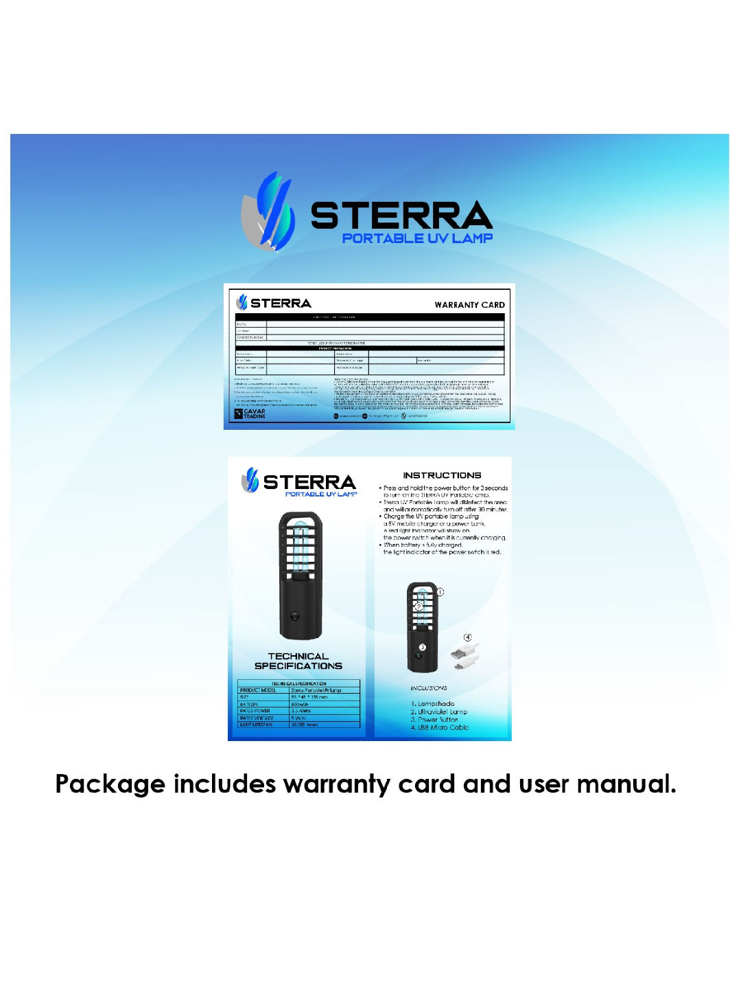 Sterra UV Portable Lamp (No Color- Image 4)