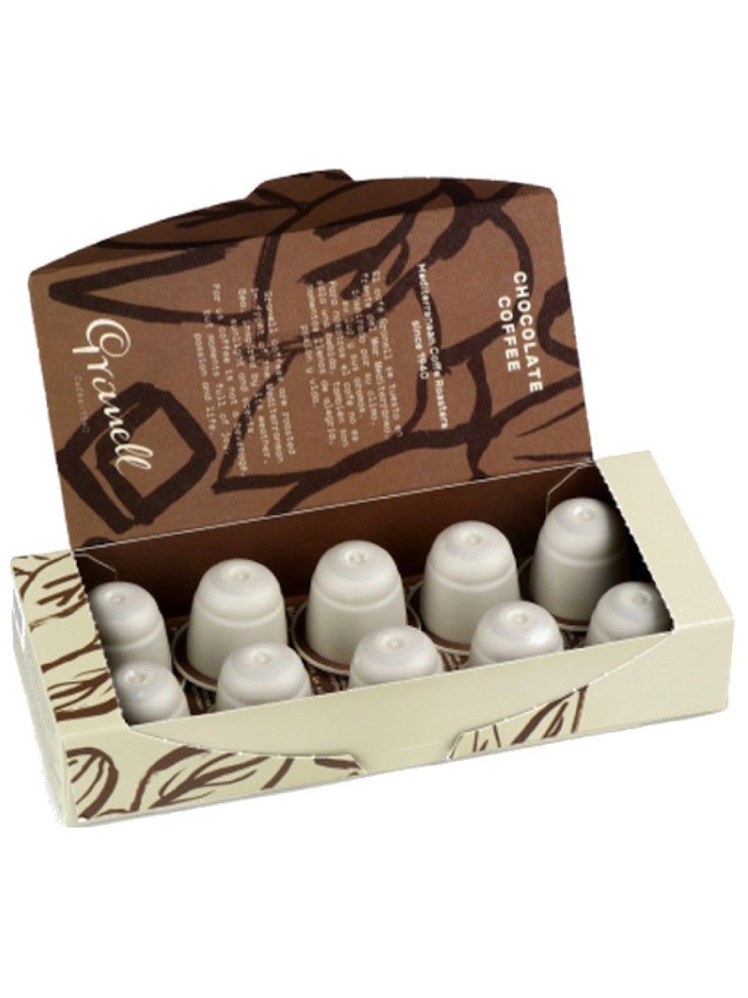 Granell Flavored Aromas Chocolate Nespresso Capsule Replacement Compostable (No Color- Image 2)