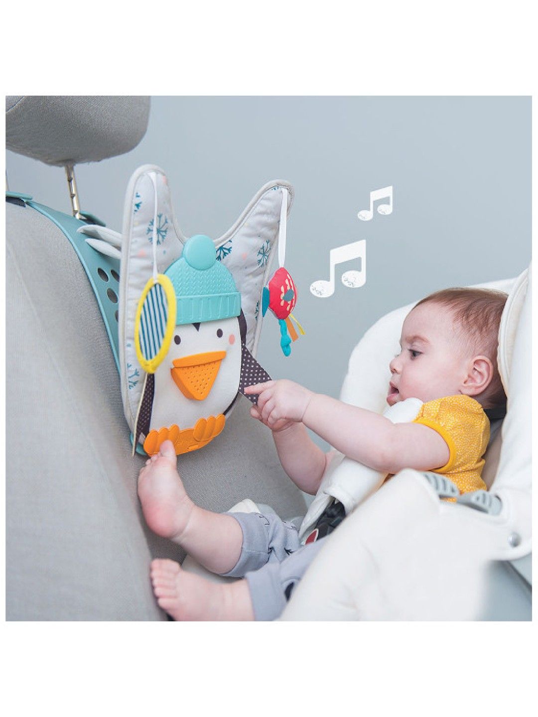Taf Toys Penguin Play and Kick Infant Car Toy edamama