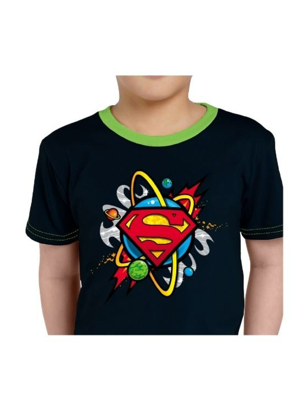 INSPI Warner Bros Superman Kids (1021-02) (Navy Blue- Image 3)