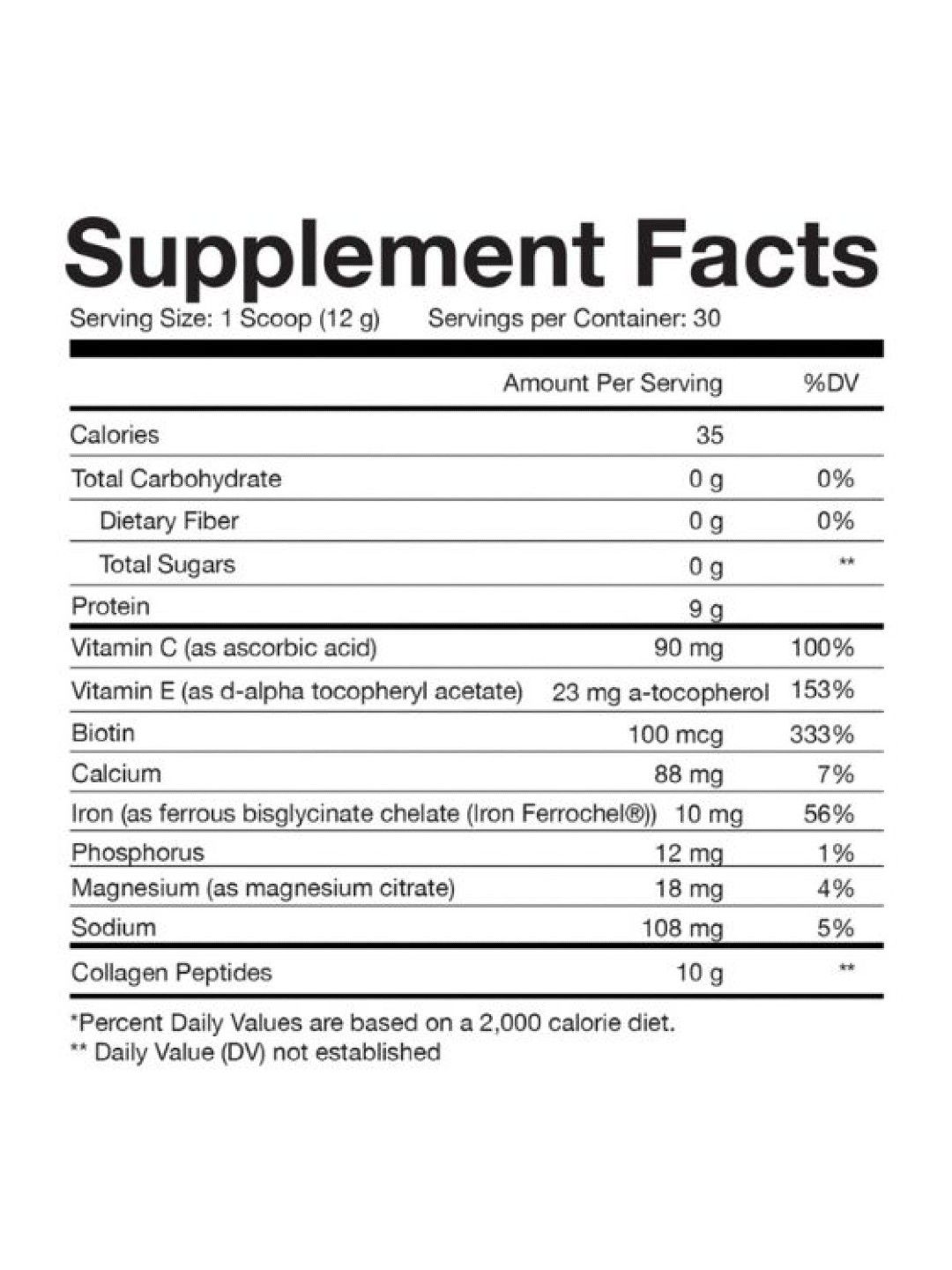 OBVI Super Collagen Protein Cocoa Cereal edamama