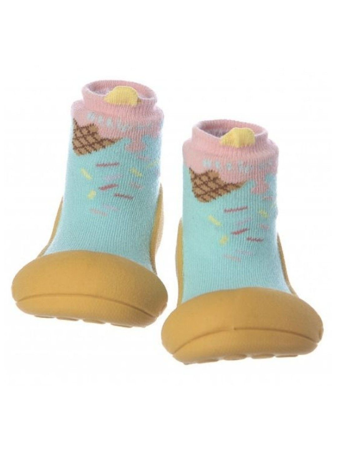 Attipas Ice Cream Baby Shoes (Mustard- Image 3)