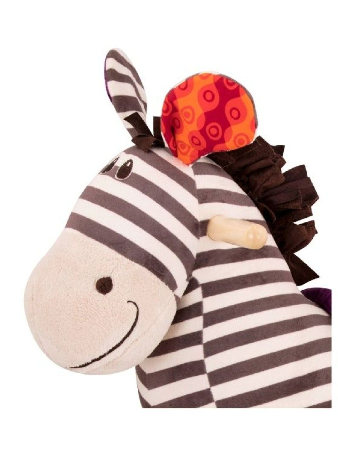 B. Toys B. Kazoo - Wooden Rocking Zebra (No Color- Image 3)