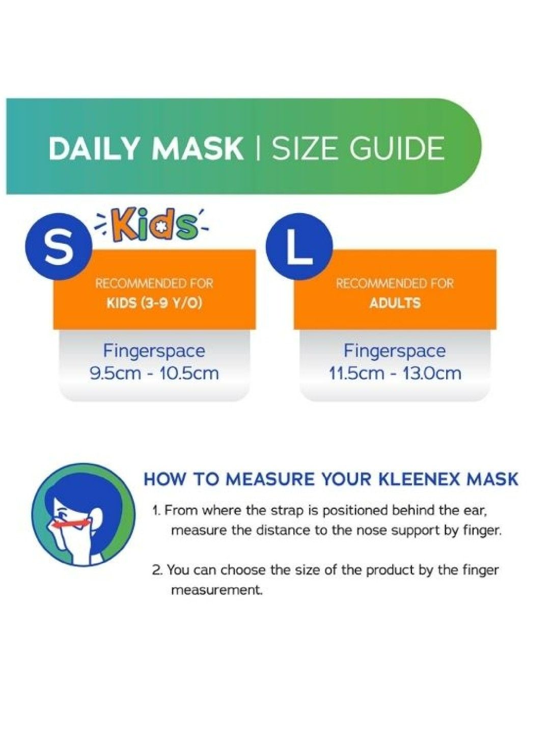 Kleenex Protect Kids Daily Face Mask Small (3 masks) (No Color- Image 4)