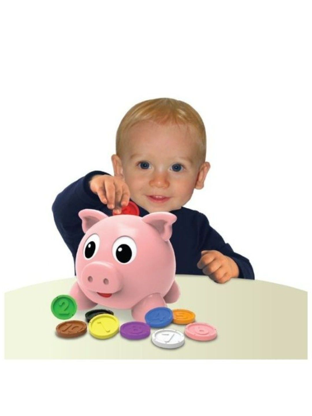 The Learning Journey Learn with Me Numbers and Colors Pig E Bank edamama