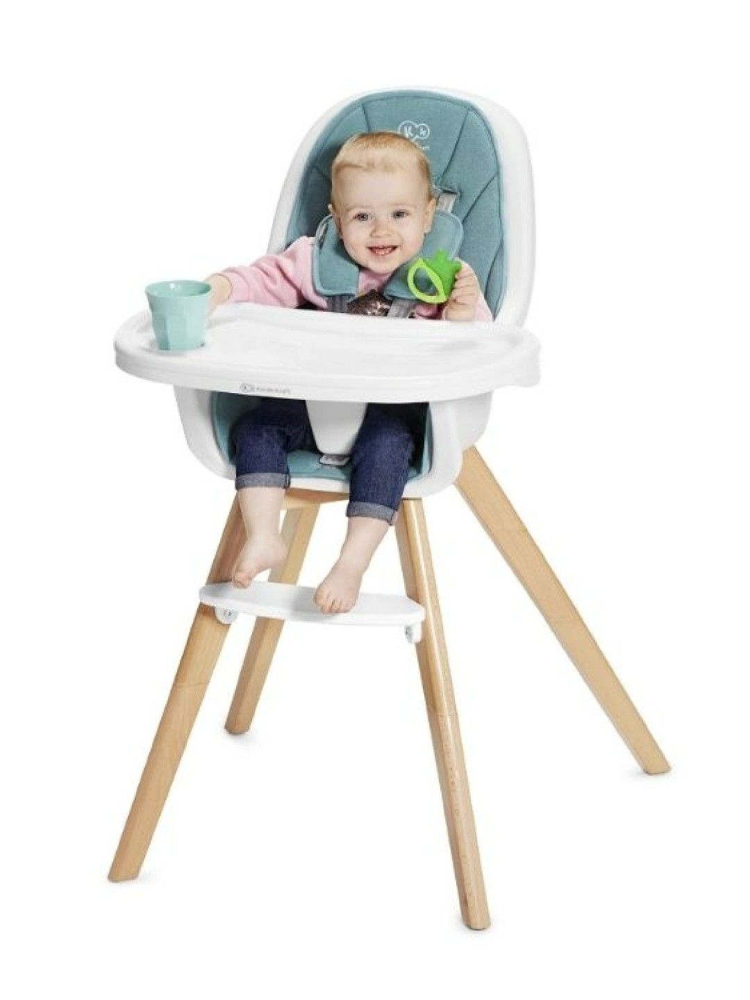 KinderKraft Tixi High Chair (Grey- Image 4)