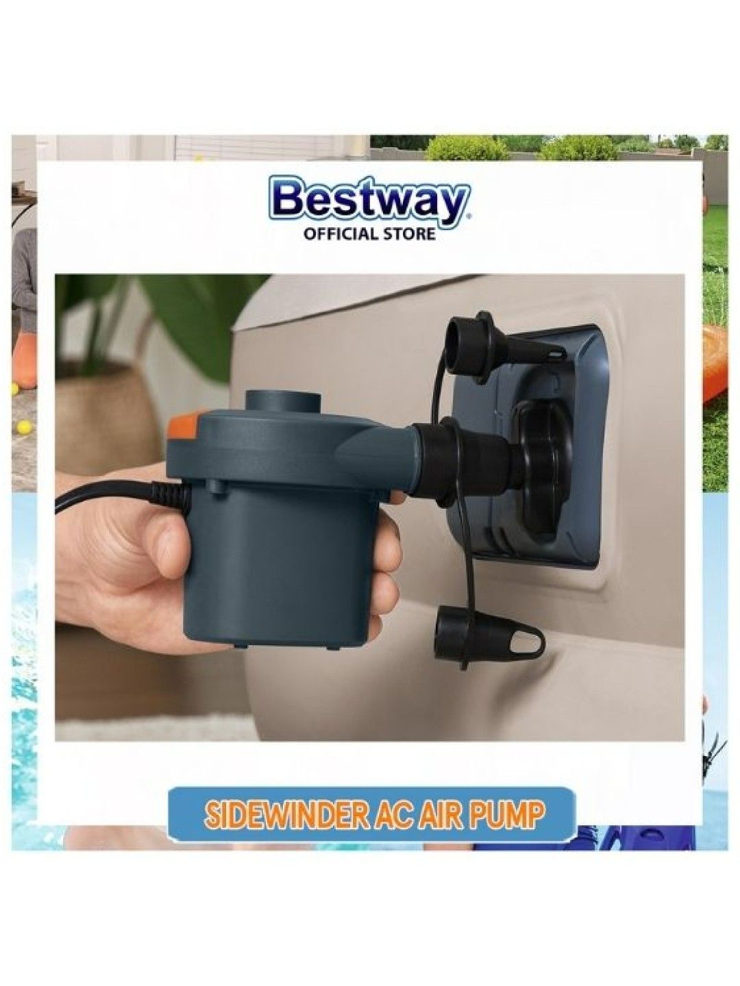 Bestway Sidewinder AC Air Pump edamama