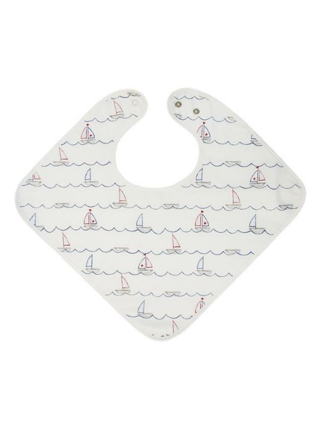 Belily World Printed Baby Bib Set A (Bundle of 3) (Off White- Image 4)