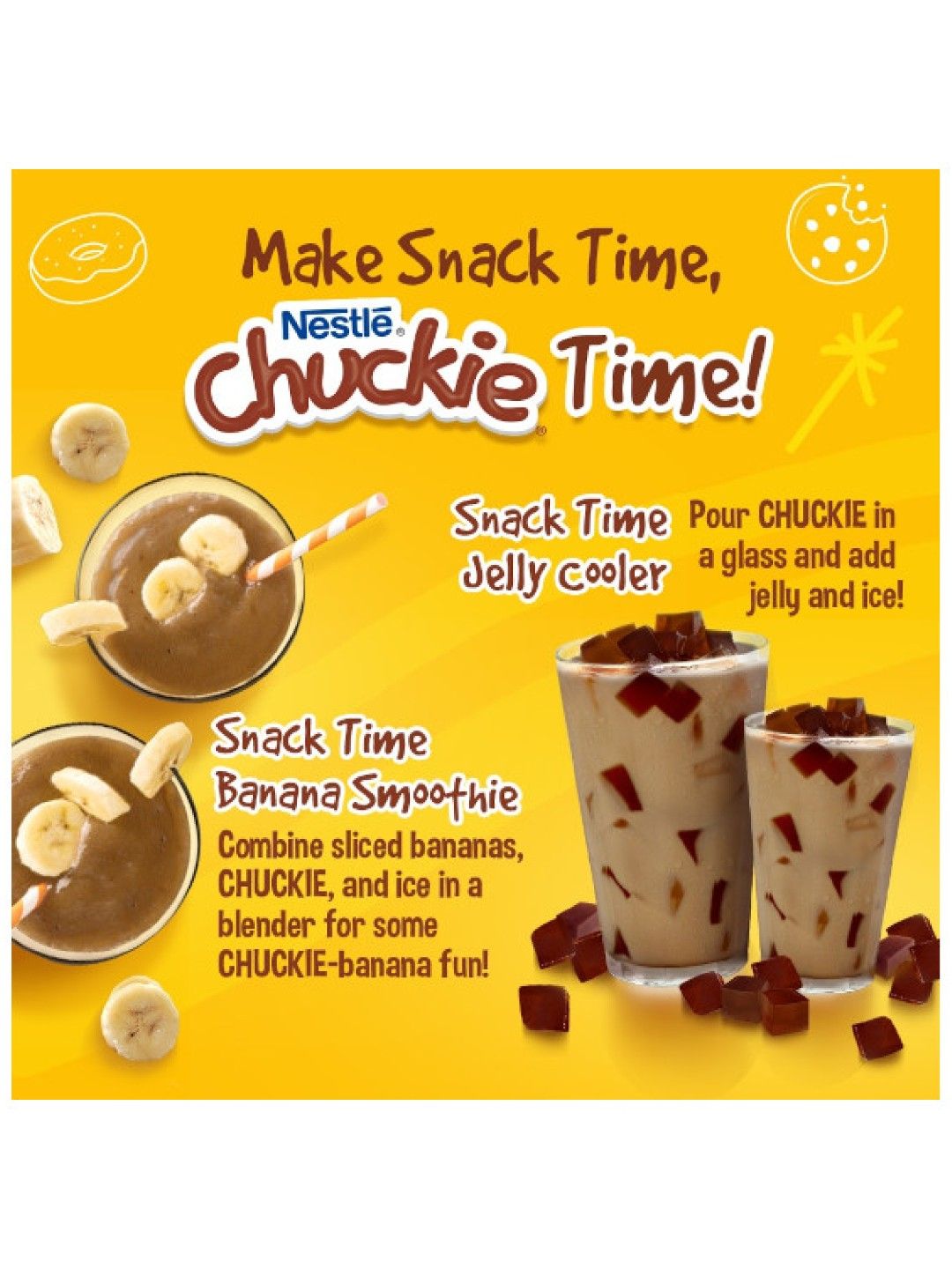 Chuckie Chocolate-Flavored Milk 10-pack (110ml) (No Color- Image 4)