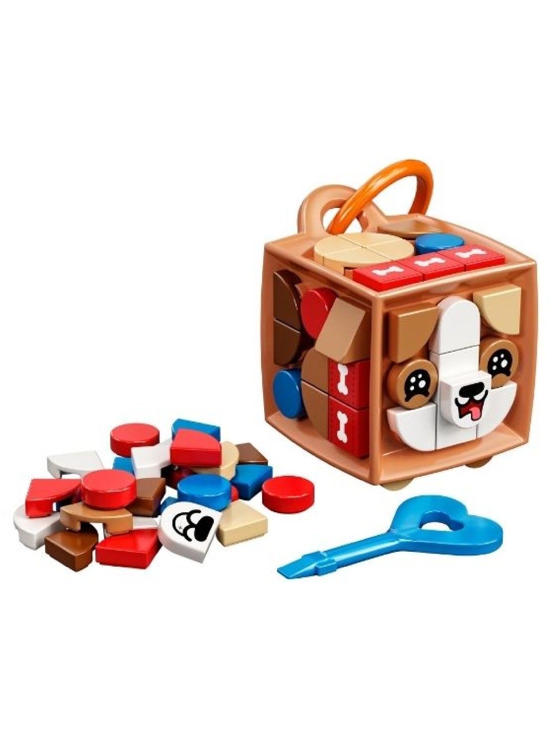 Lego Dots Bag Tag Dog (No Color- Image 4)