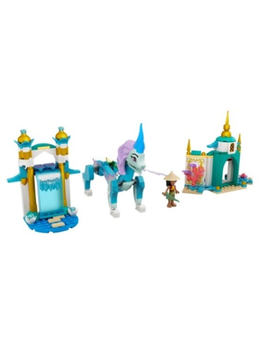 Lego Disney Princess Raya and Sisu Dragon (No Color- Image 4)