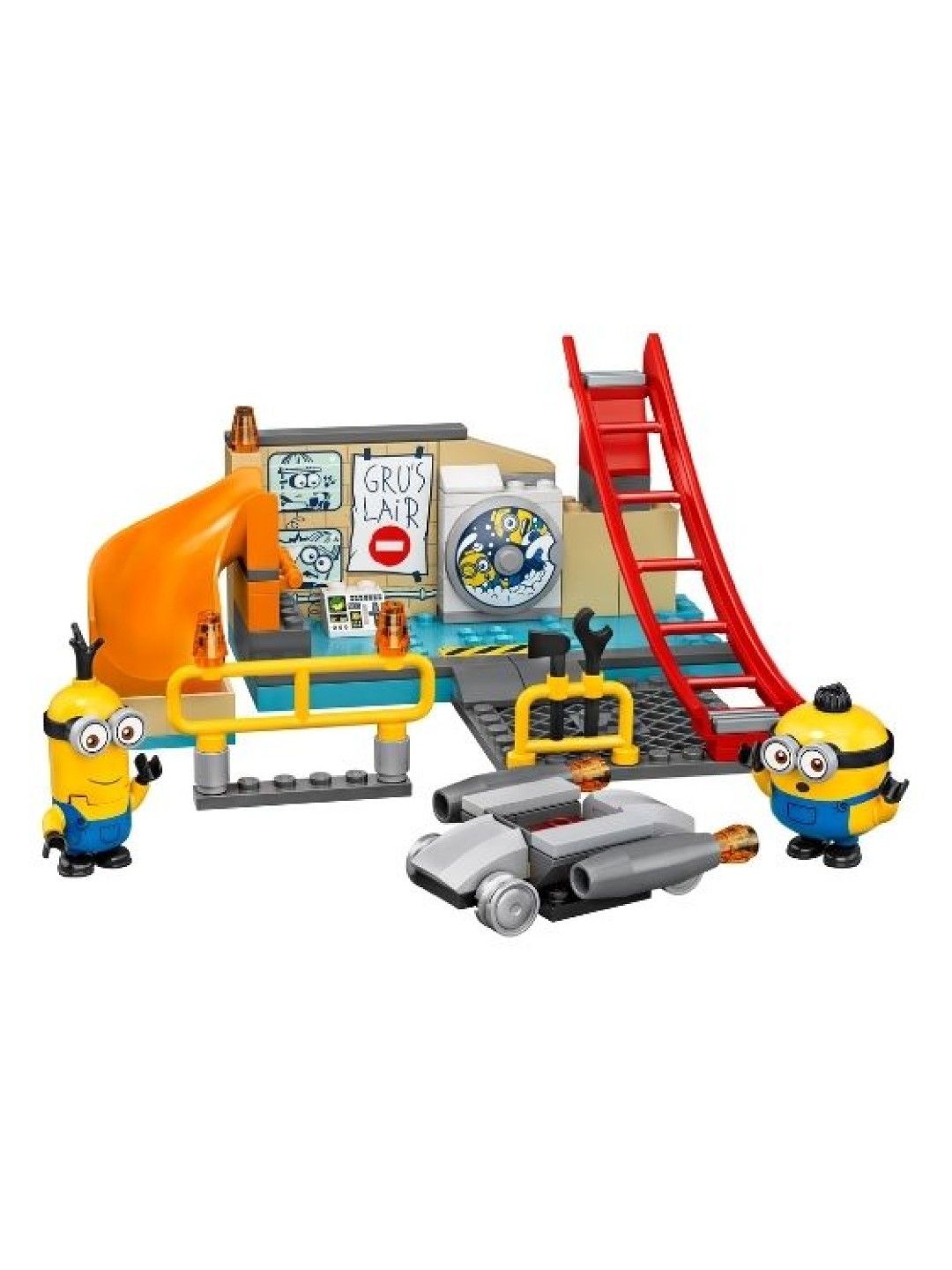 Lego Minions Minions in Gru's Lab (No Color- Image 4)