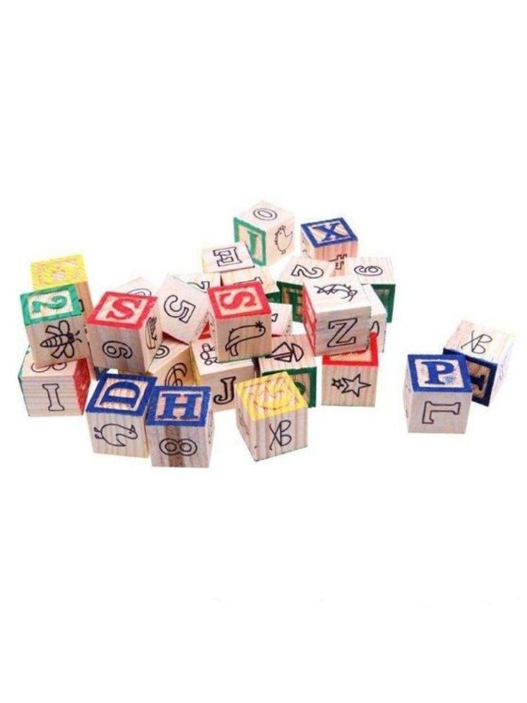 Young Mindz Alphabet Blocks (48 pcs) (No Color- Image 4)