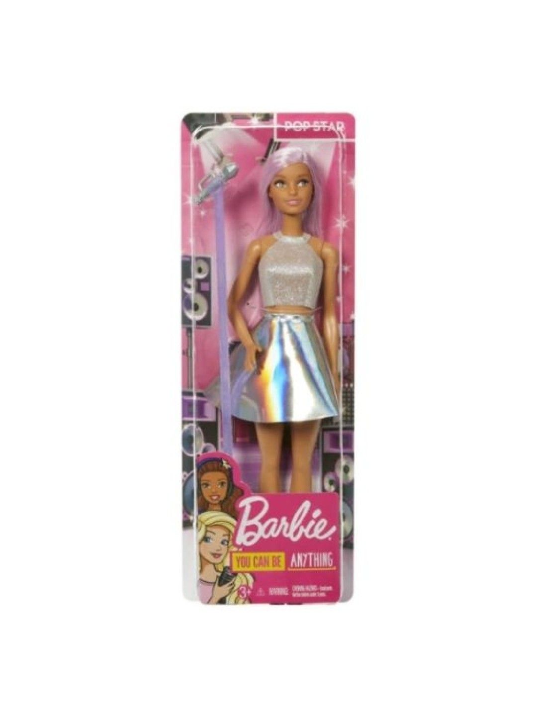 Barbie Core Career Doll - Pop Star (No Color- Image 4)