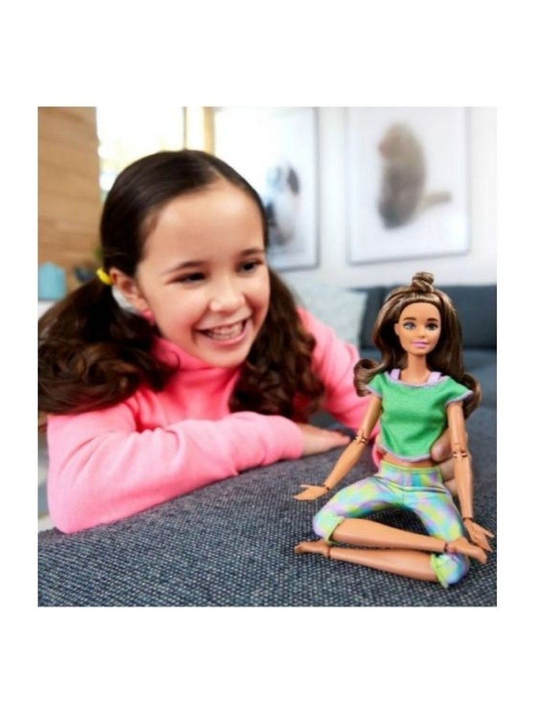 Barbie Made To Move Doll With Green Dye Pants (No Color- Image 4)