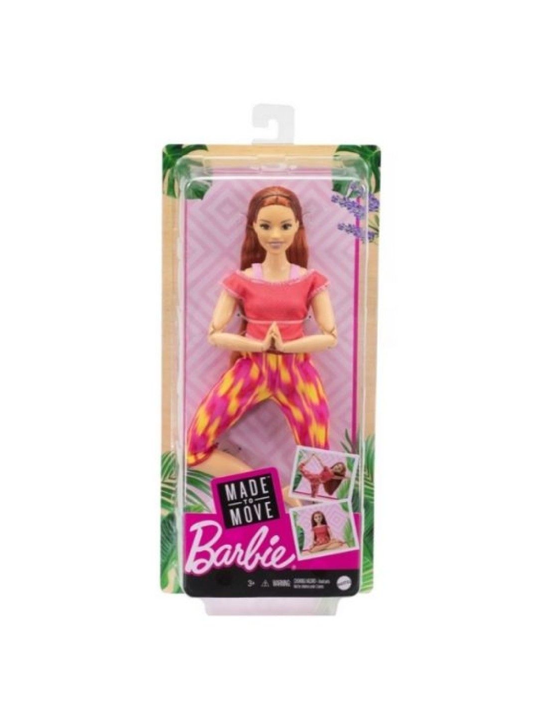 Barbie Made To Move Doll - Orange Dye Pants (No Color- Image 4)