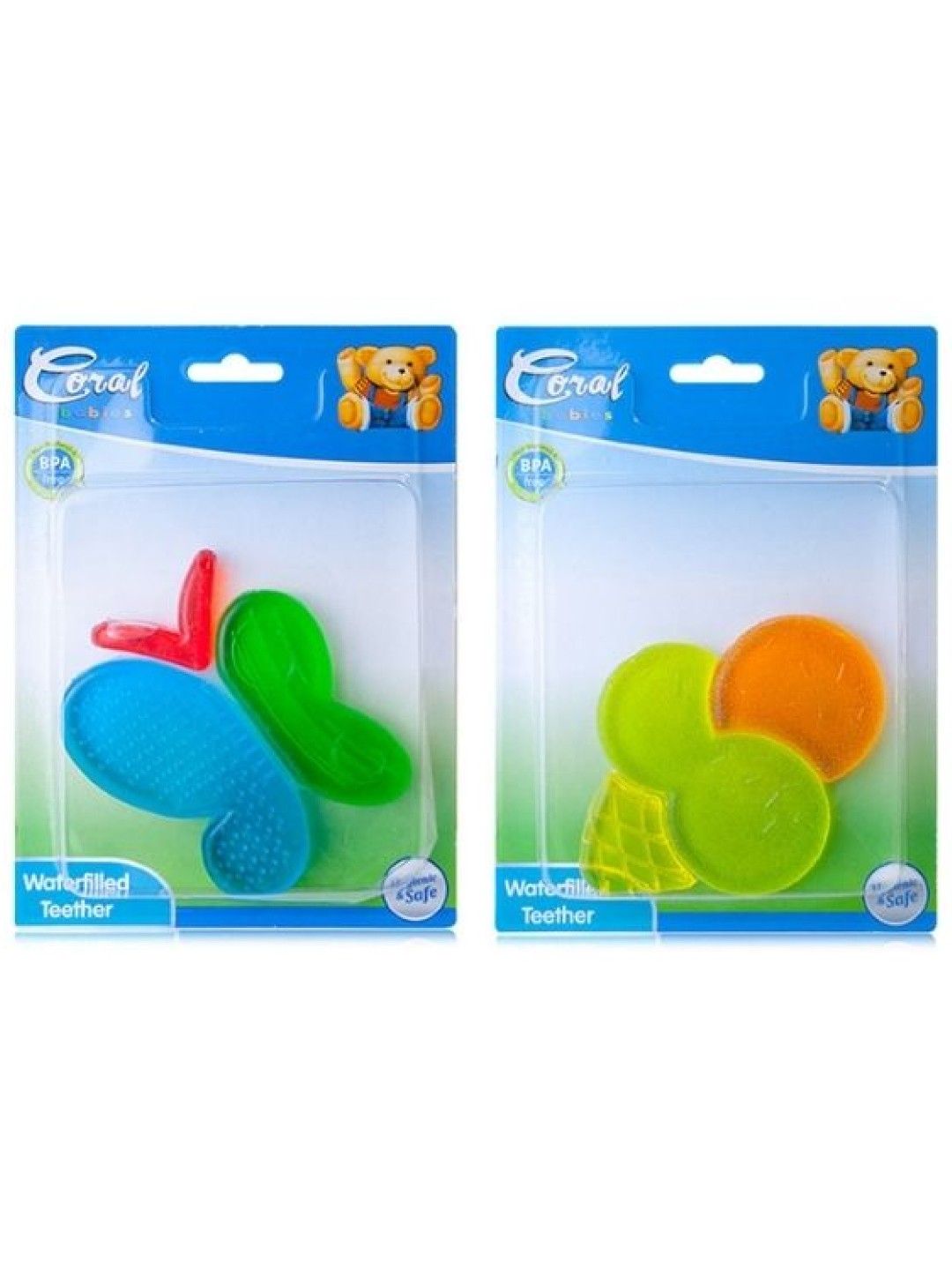 Coral Babies Assorted Water Filled Teether (No Color- Image 4)