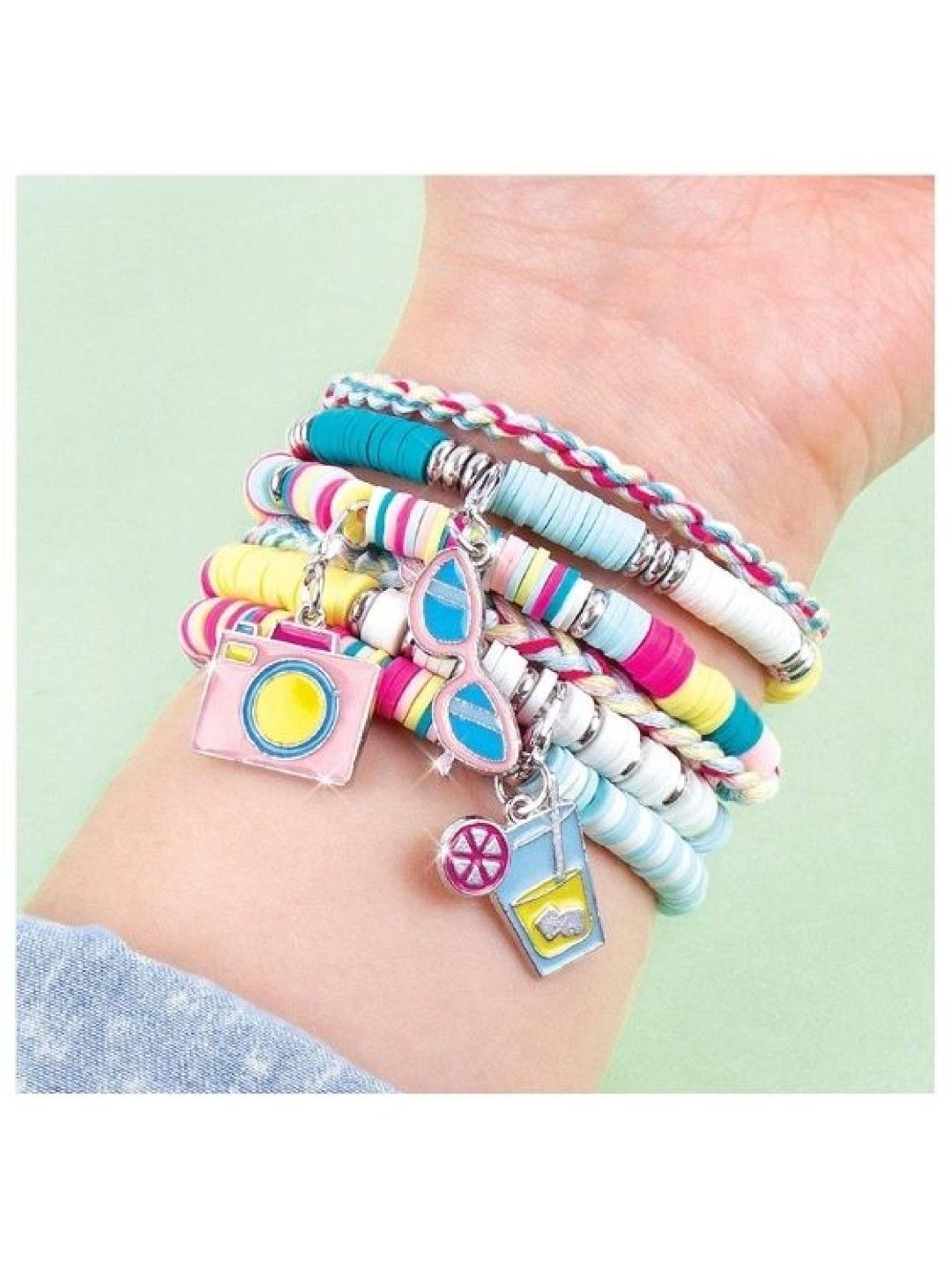 Make It Real Summer Vibes Heishi Bead Set (No Color- Image 4)