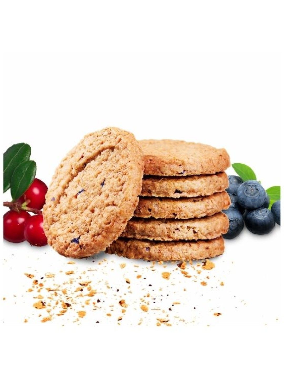 Emco Musli Oat Biscuits Bundle of 6 (60g) (Blueberry Cranberry- Image 4)