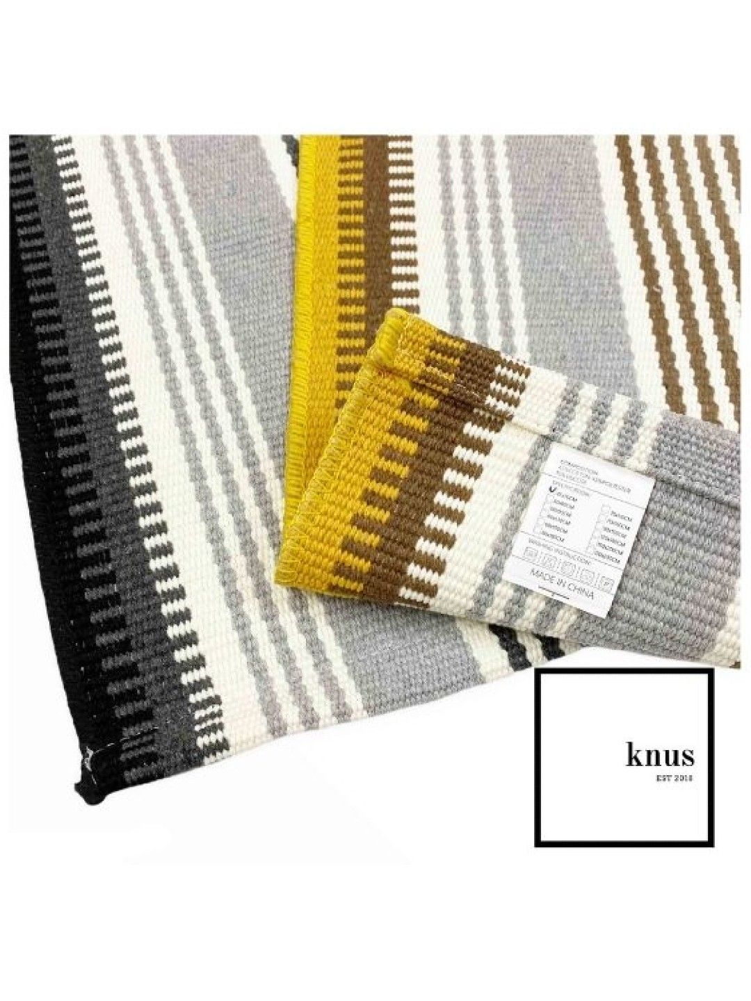 Knus PH Floor Mat Rug Bailey (No Color- Image 4)