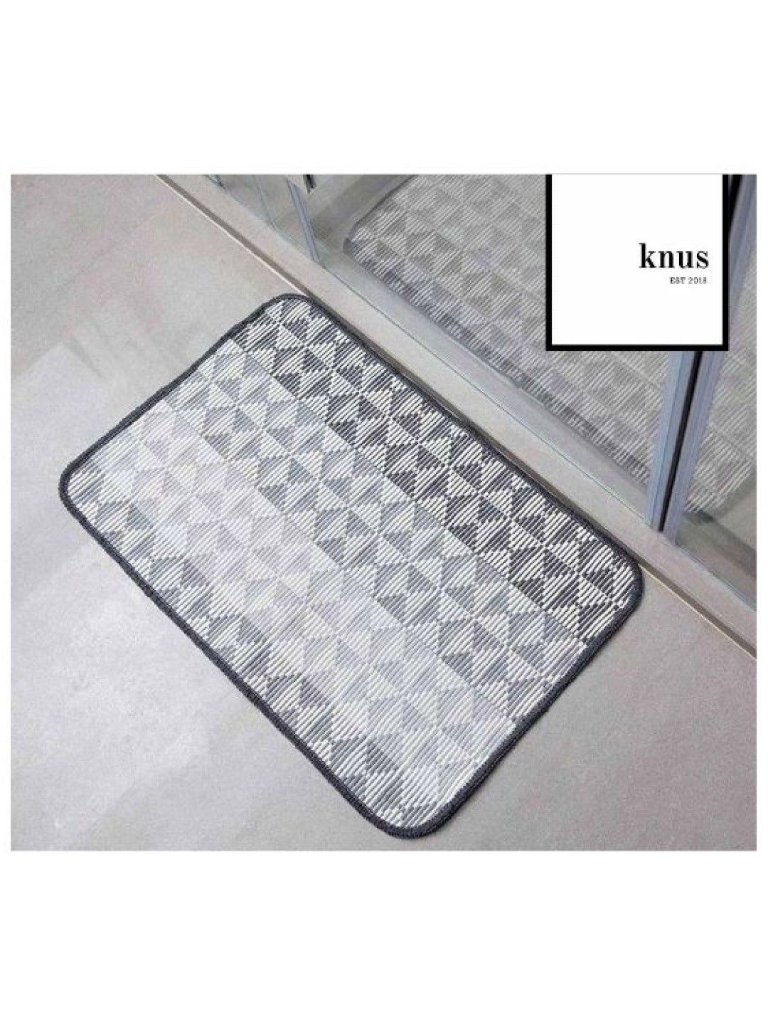 Knus PH Non-Slip Floor Mat Cotton Jesse (No Color- Image 4)