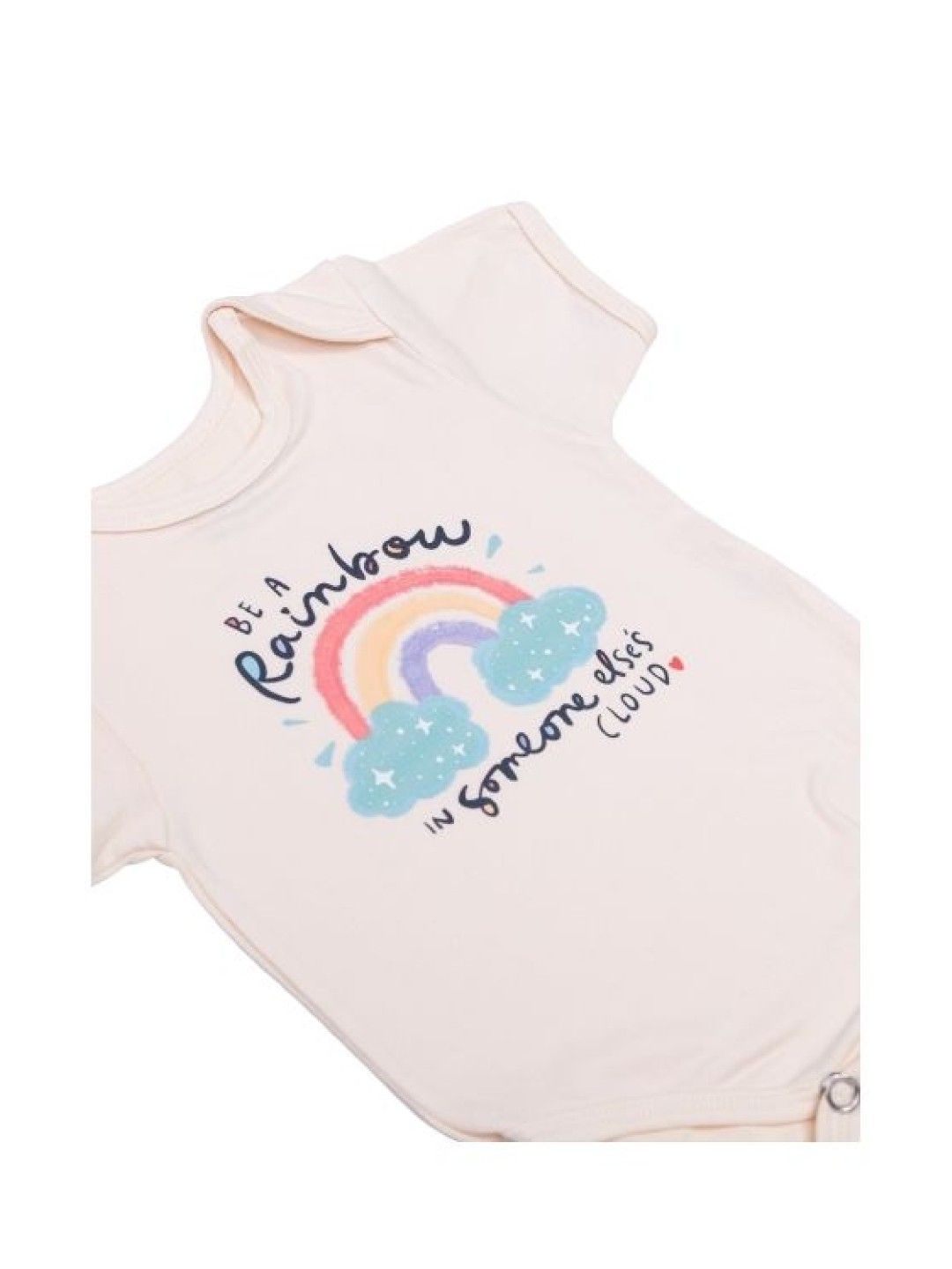 bean fashion Be a Rainbow in Someone Else's Cloud Play Onesie (No Color- Image 4)