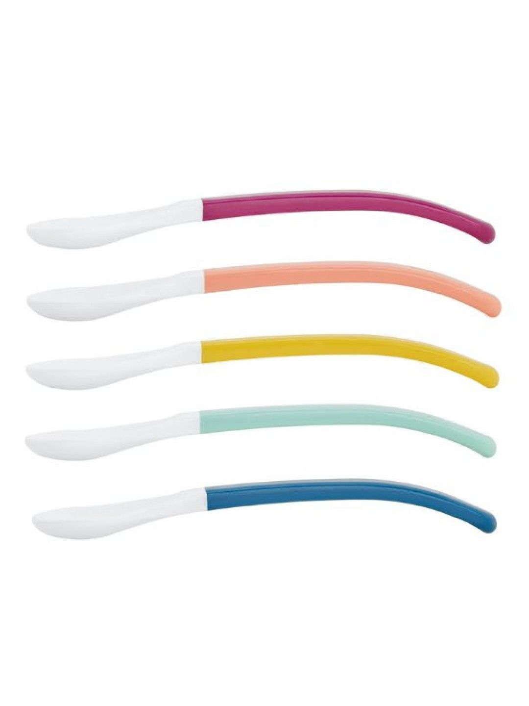 Babymoov 2nd Age White Head Spoon (Bundle of 5) (No Color- Image 4)