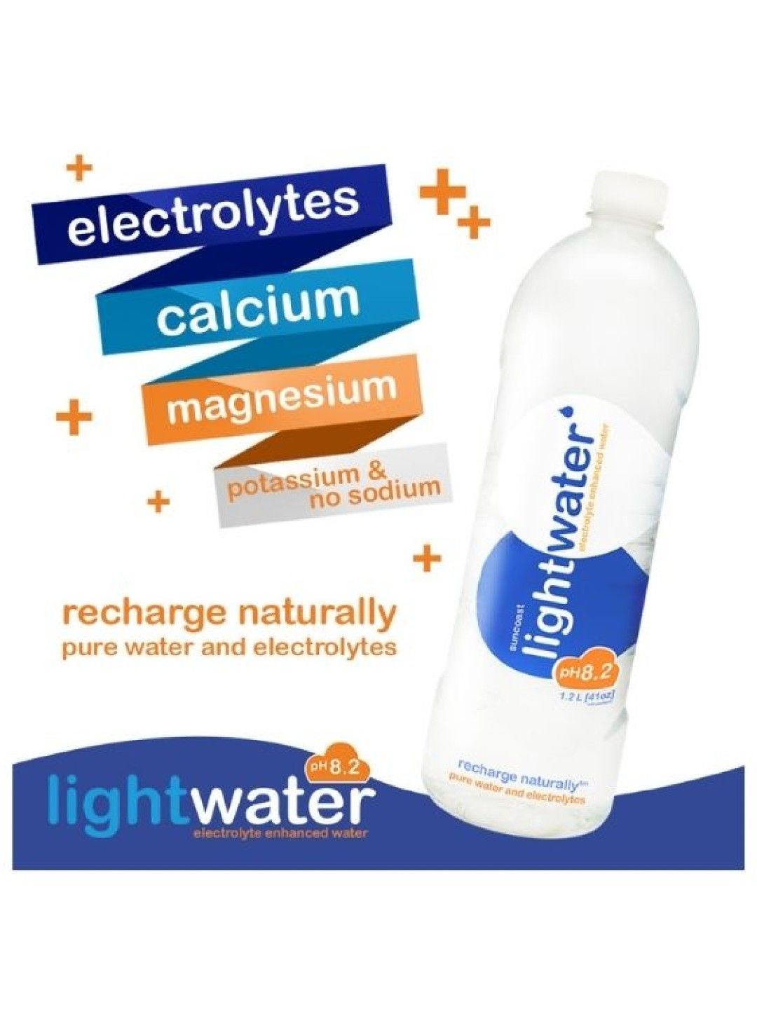 Lightwater Electrolyte Enhanced Water (1.2L, Pack of 6) (No Color- Image 4)