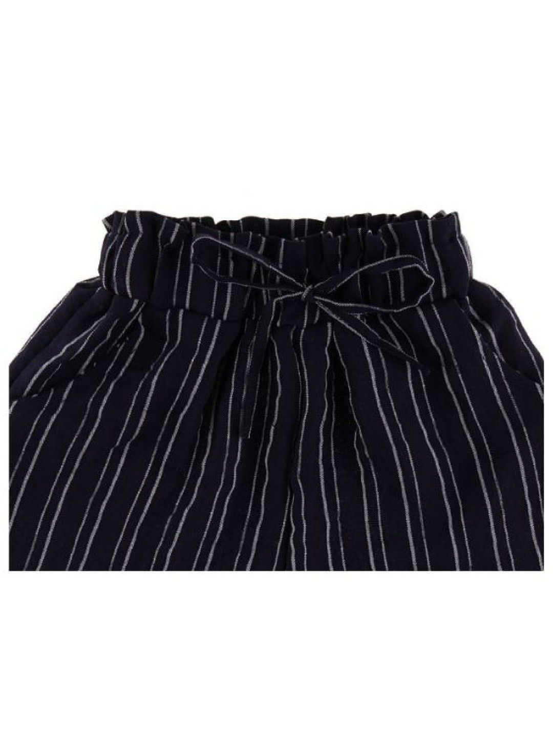 Seams 195 Fun Stripe Cropped Pants (Navy/White- Image 3)