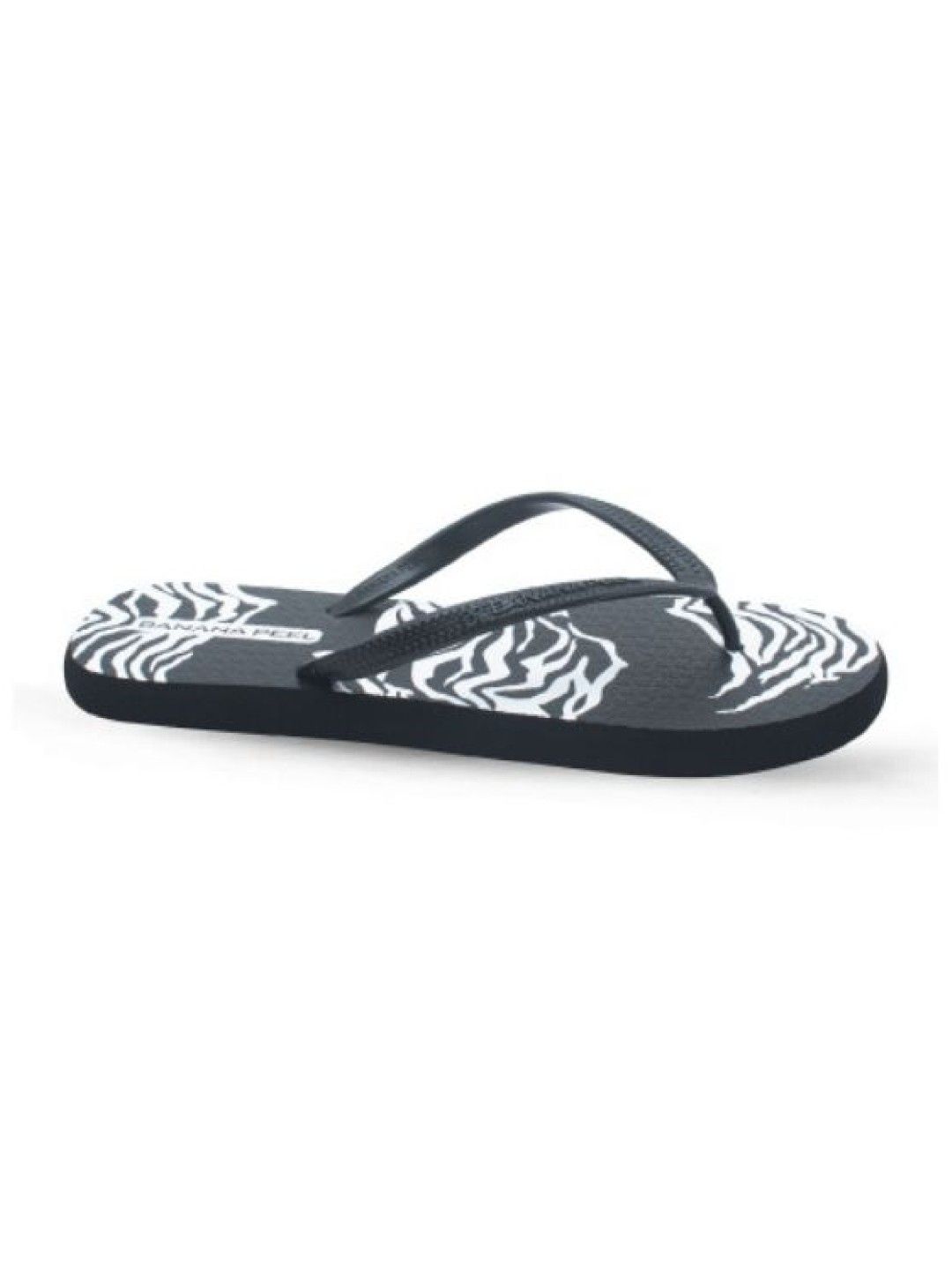 Banana Peel Ladies Achromatic Zebra Striped (No Color- Image 4)