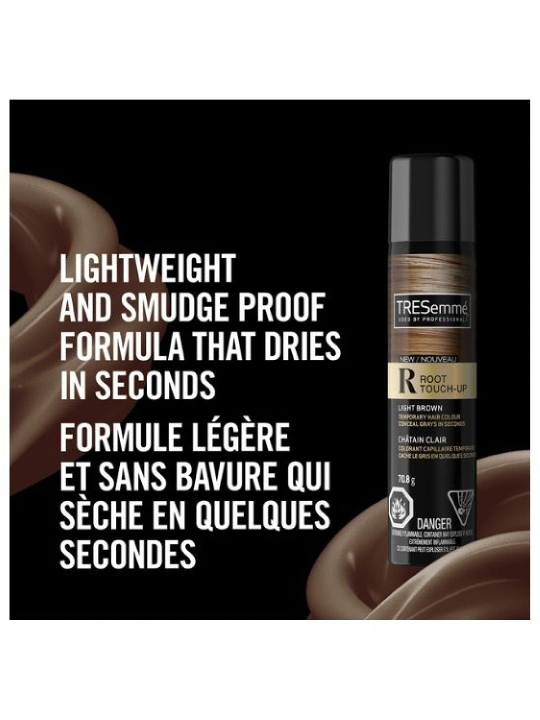 TRESemmé Root Touch-up Spray for Light Brown Hair (70.8g) (No Color- Image 4)